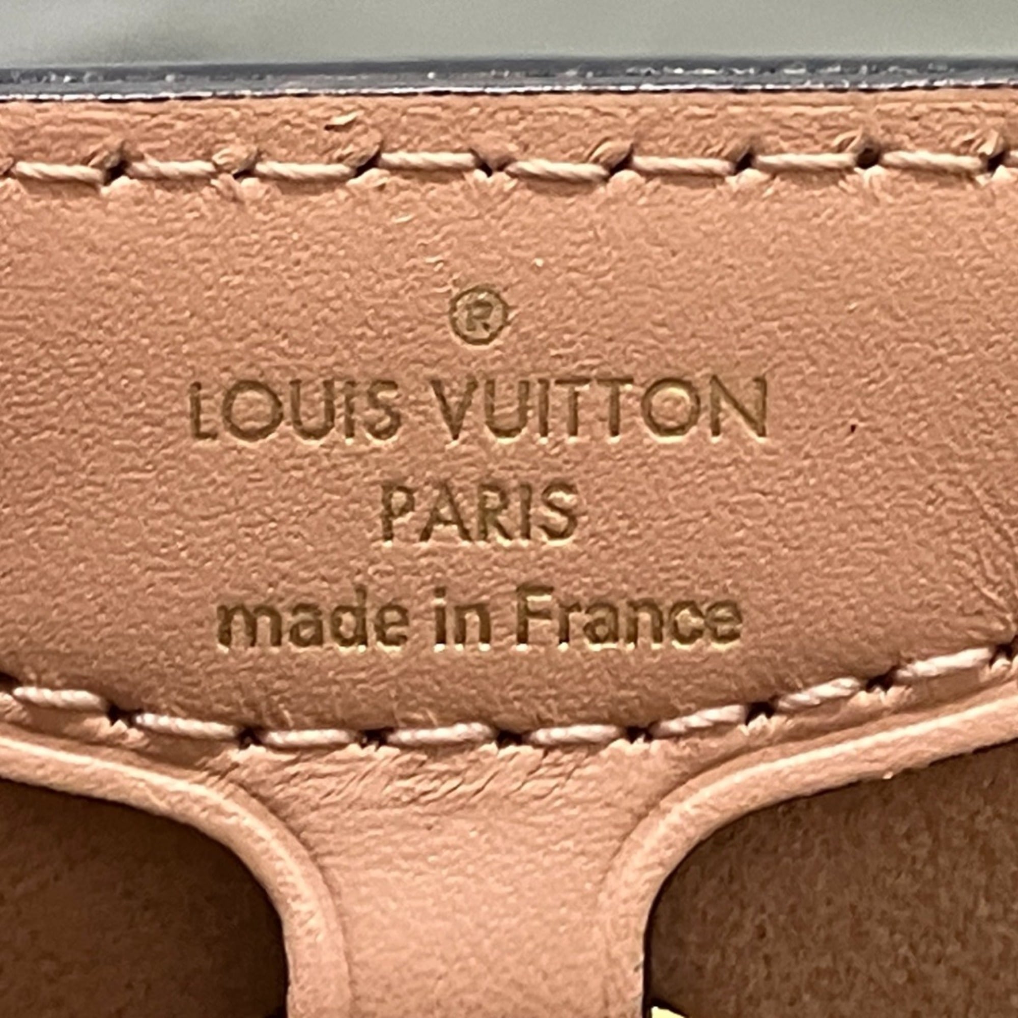Louis Vuitton Brown Damier Canvas Handbag Pouch (Pre-Owned)