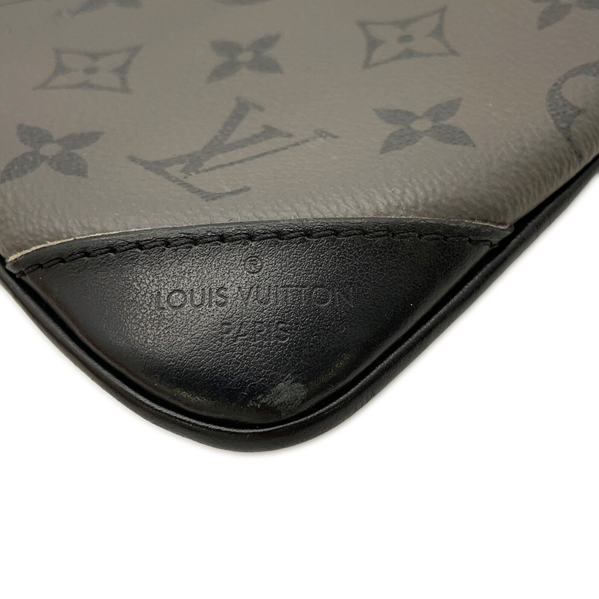 Louis Vuitton Monogram Eclipse Black Noir Monogram Eclipse Handbag Shoulder Bag (Pre-Owned)