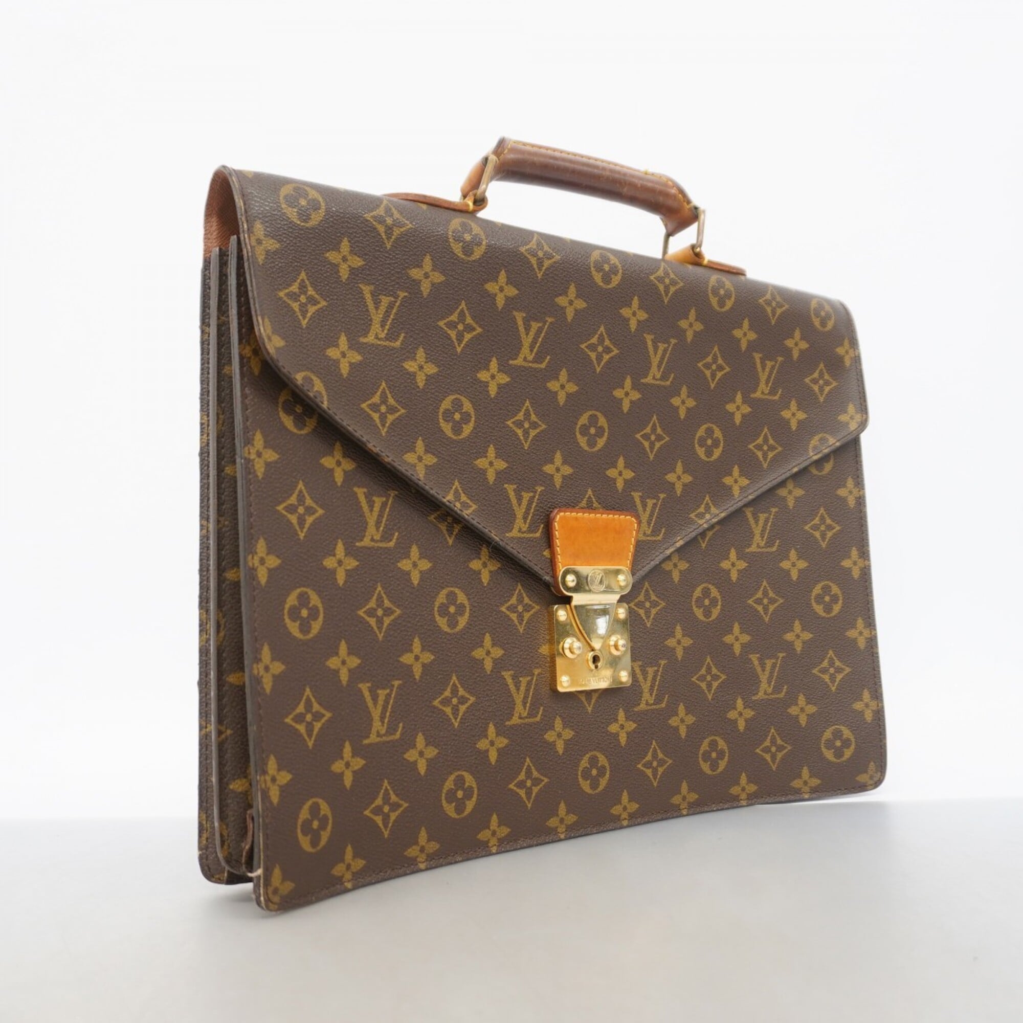 Louis Vuitton Brown Briefcase (Pre-Owned)