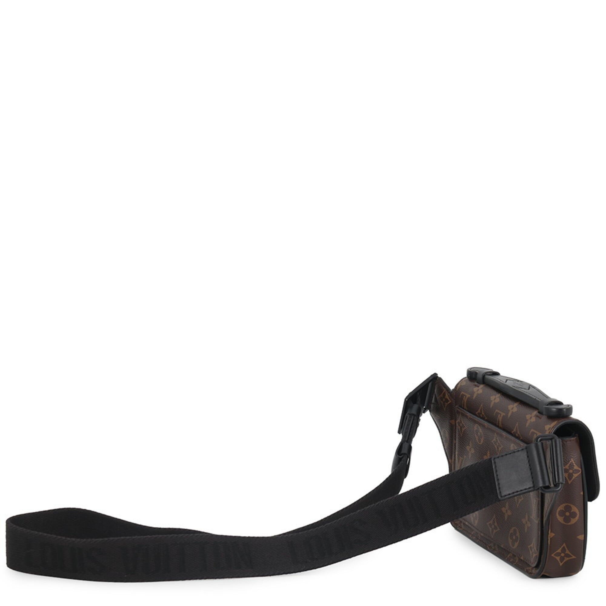 Louis Vuitton Monogram Macassar Noir Monogram Handbag Sling Bag (Pre-Owned)