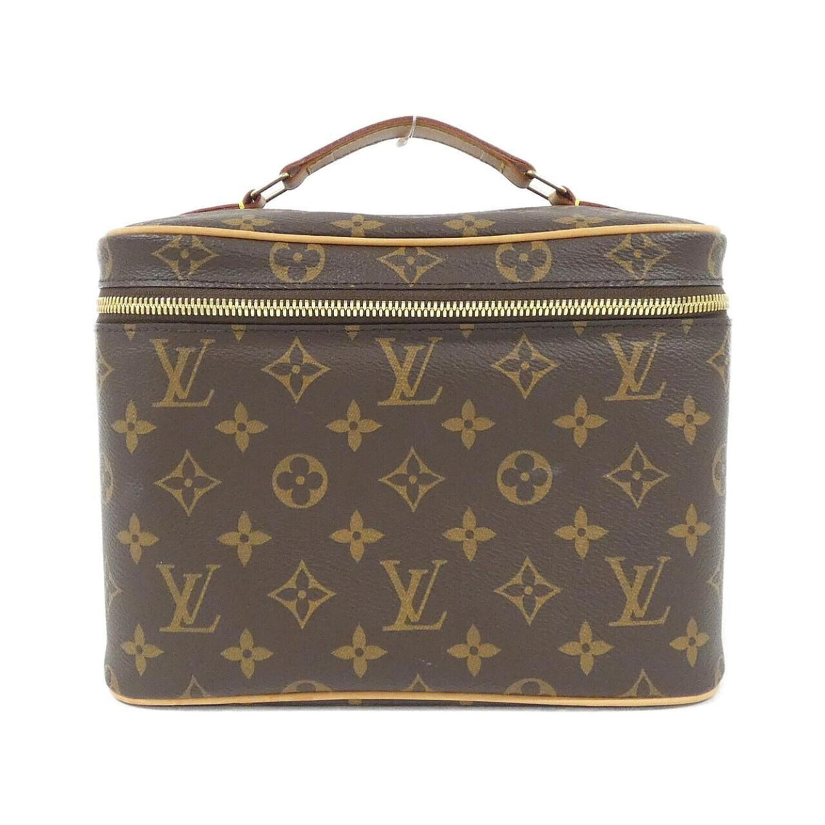 Louis Vuitton Marron Coated Canvas Handbag (Pre-Owned)