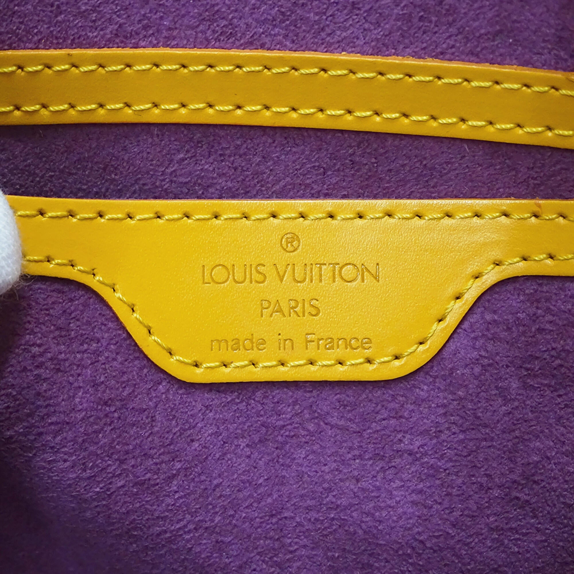 Louis Vuitton Epi Epi Leather Handbag Tote Bag (Pre-Owned)