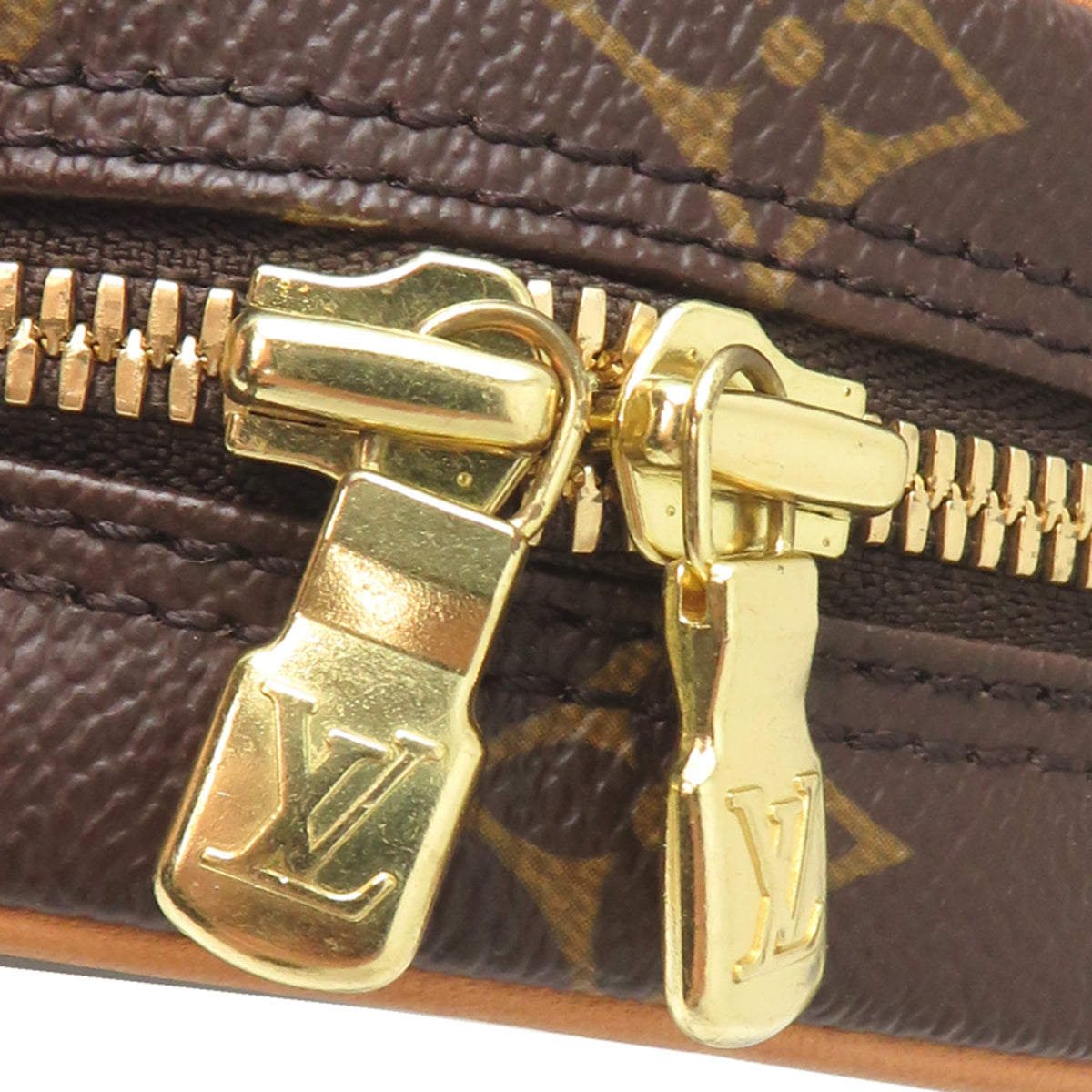Louis Vuitton Brown Monogram Shoulder Bag (Pre-Owned)