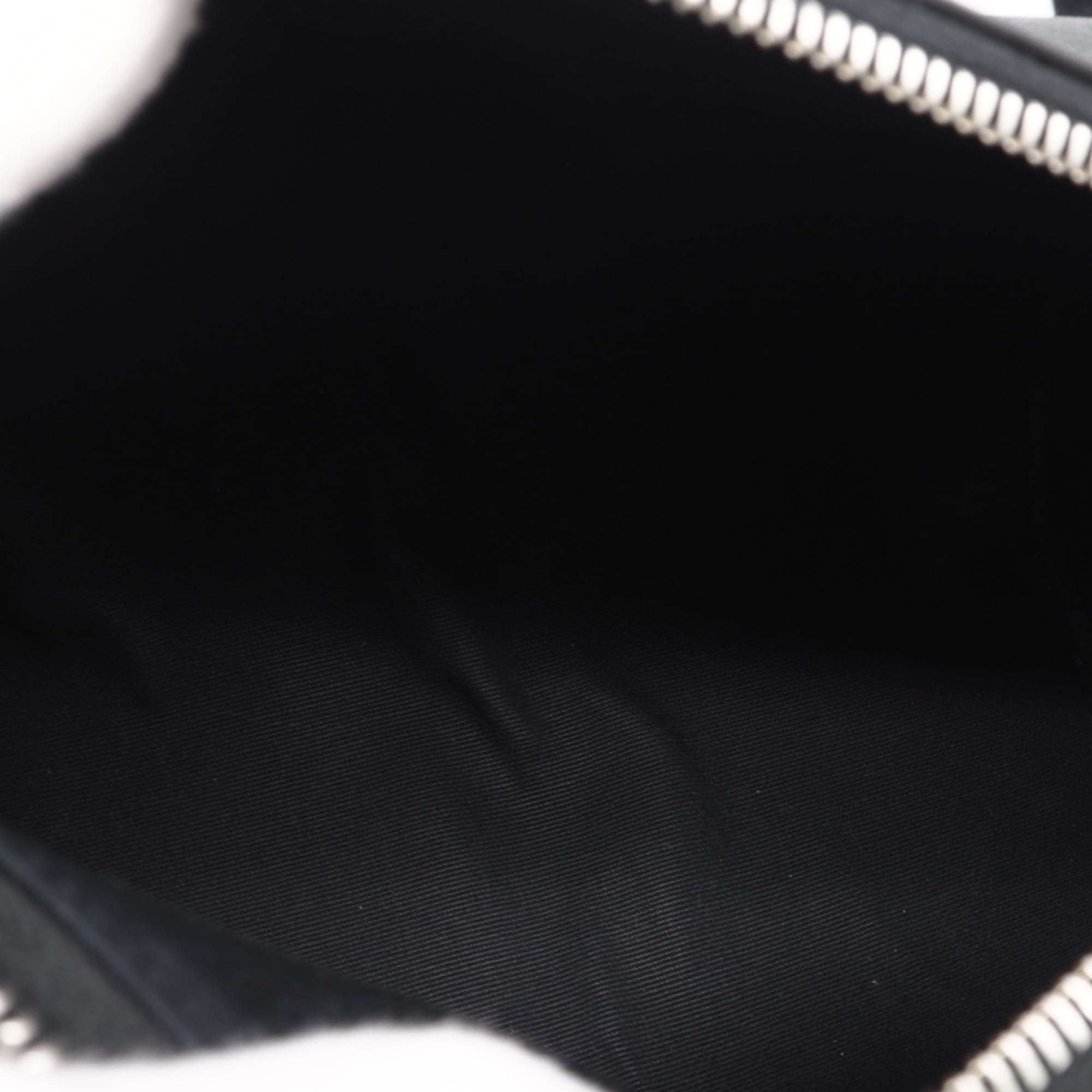 Celine Black Brown White Coated Canvas Leather Shoulder Bag (Pre-Owned)
