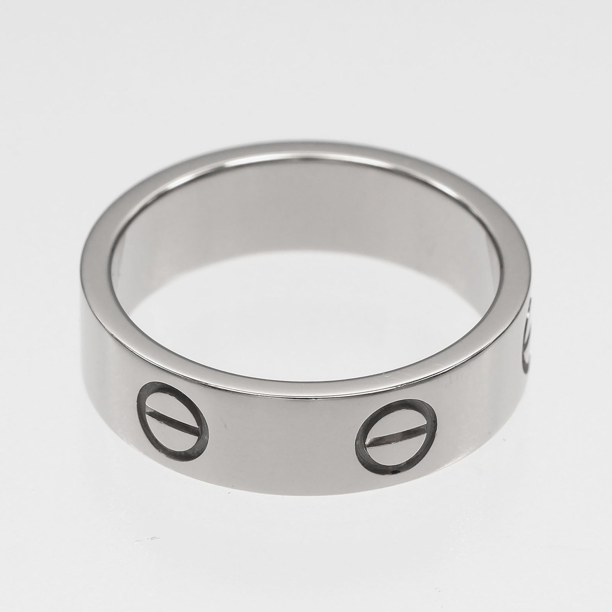 Cartier White Gold (18K) Band Ring (Pre-Owned)