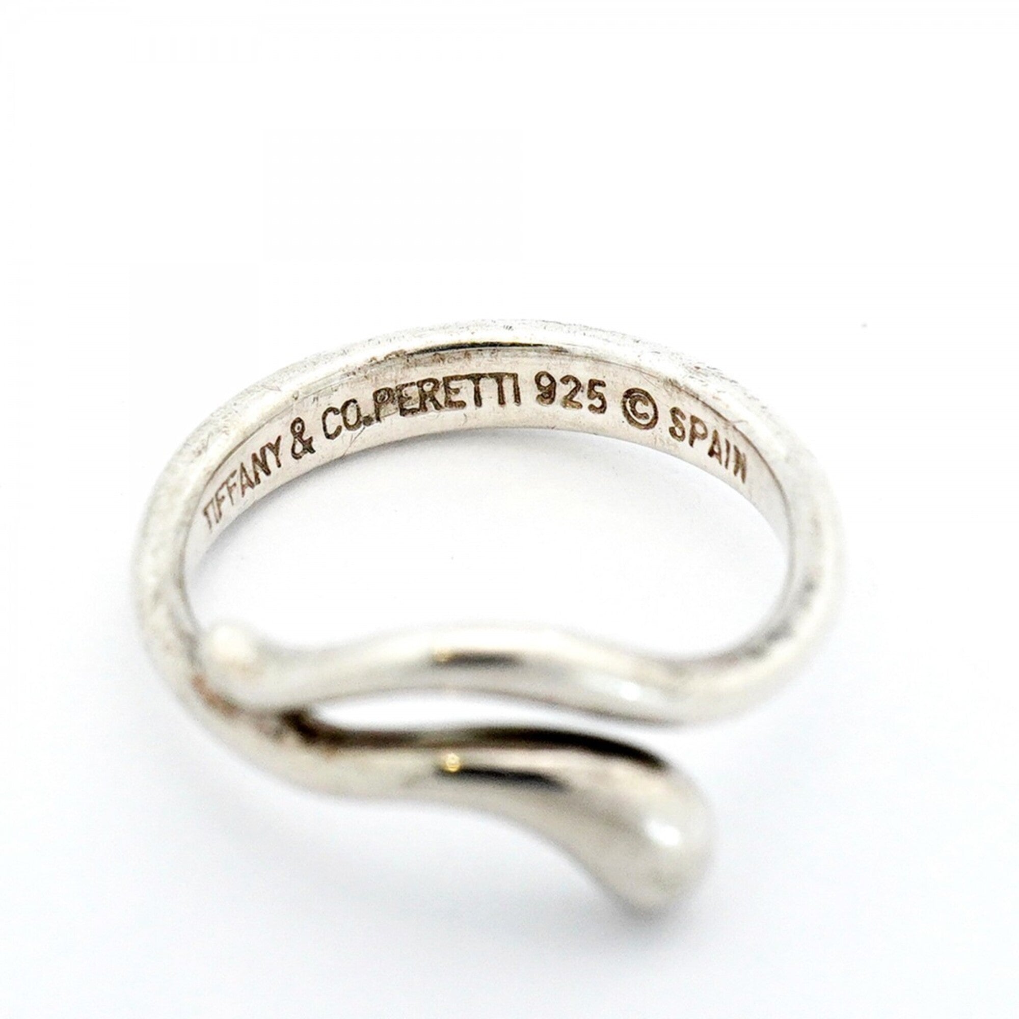 Tiffany Silver 925 Band Ring (Pre-Owned)