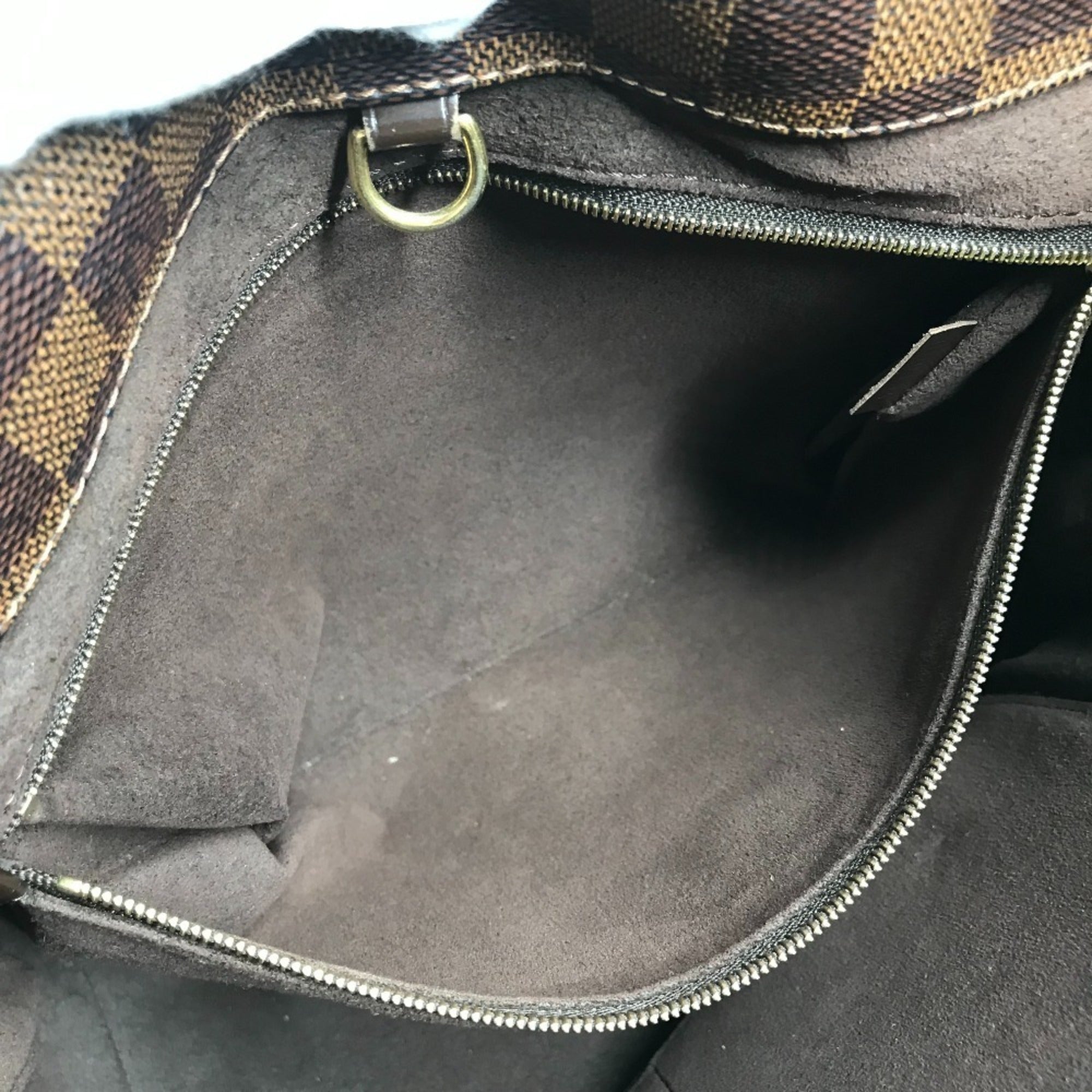 Louis Vuitton Brown Damier Canvas Shoulder Bag (Pre-Owned)