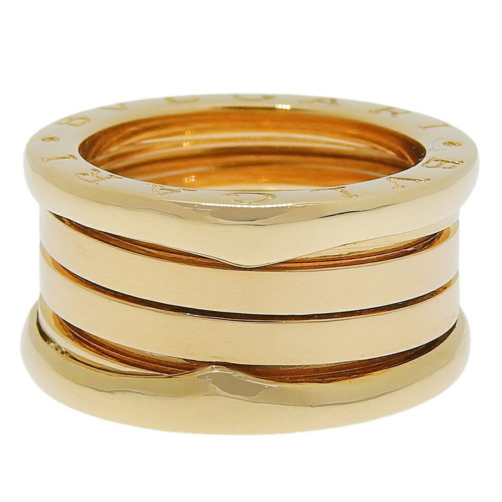 Bvlgari Yellow Gold Yellow Gold (18K) Band Ring (Pre-Owned)