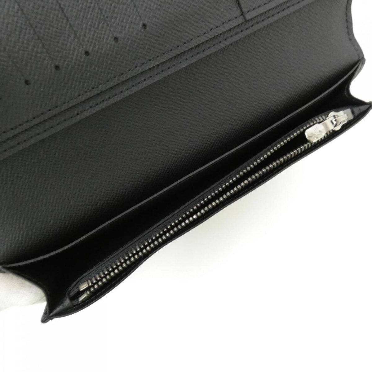 Louis Vuitton Monogram Eclipse Black Coated Canvas Long Wallet (Bi-Fold) (Pre-Owned)