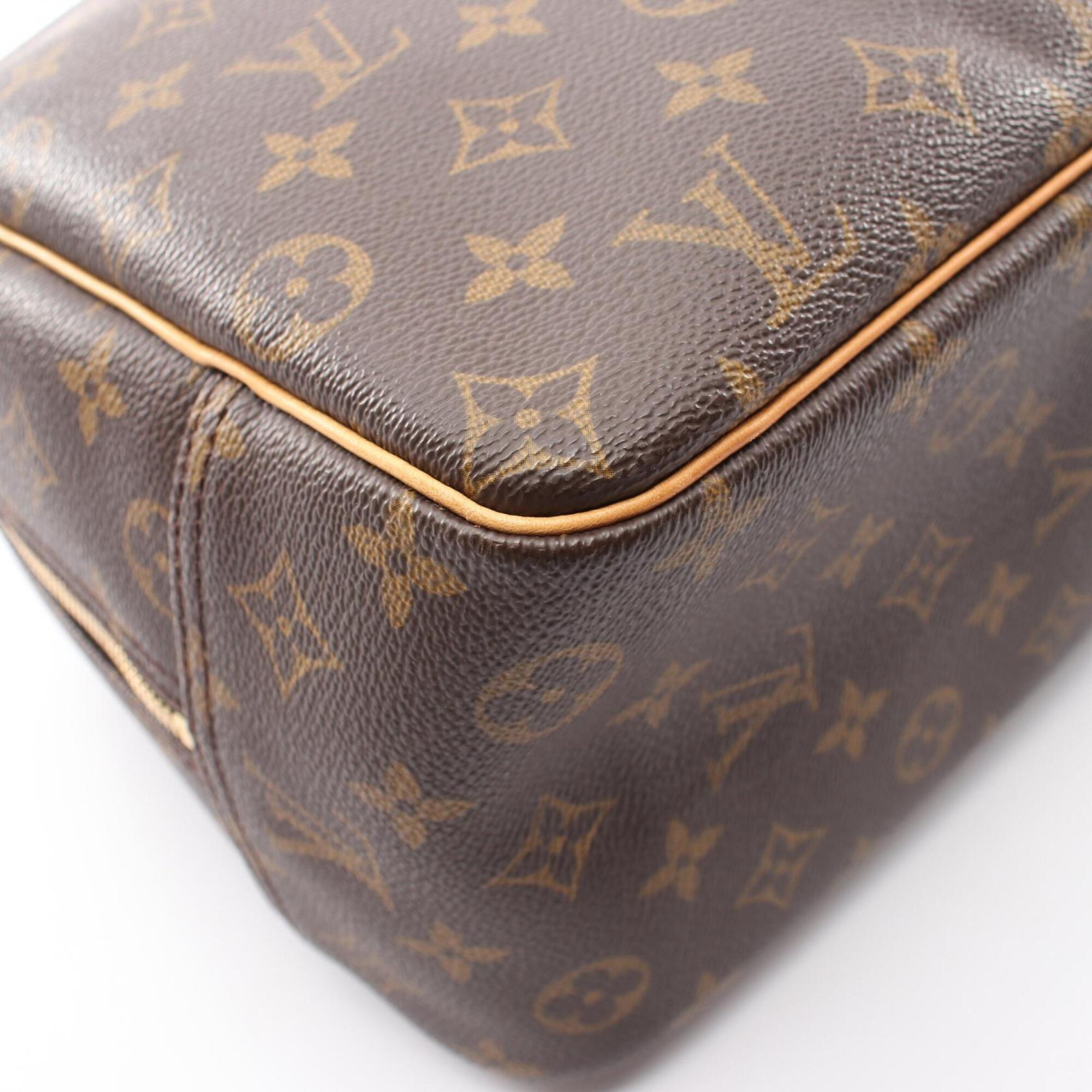 Louis Vuitton Brown Monogram Coated Canvas Handbag (Pre-Owned)