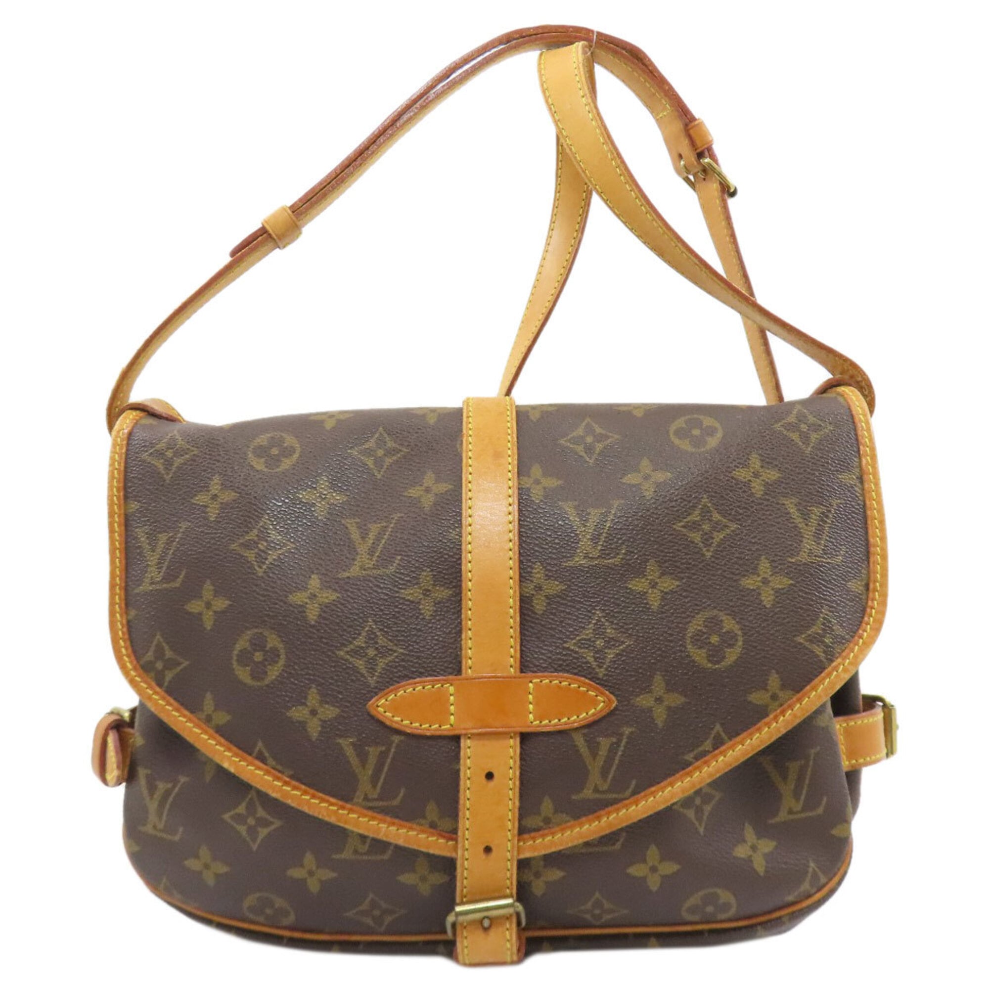 Louis Vuitton Brown Monogram Monogram Canvas Shoulder Bag (Pre-Owned)