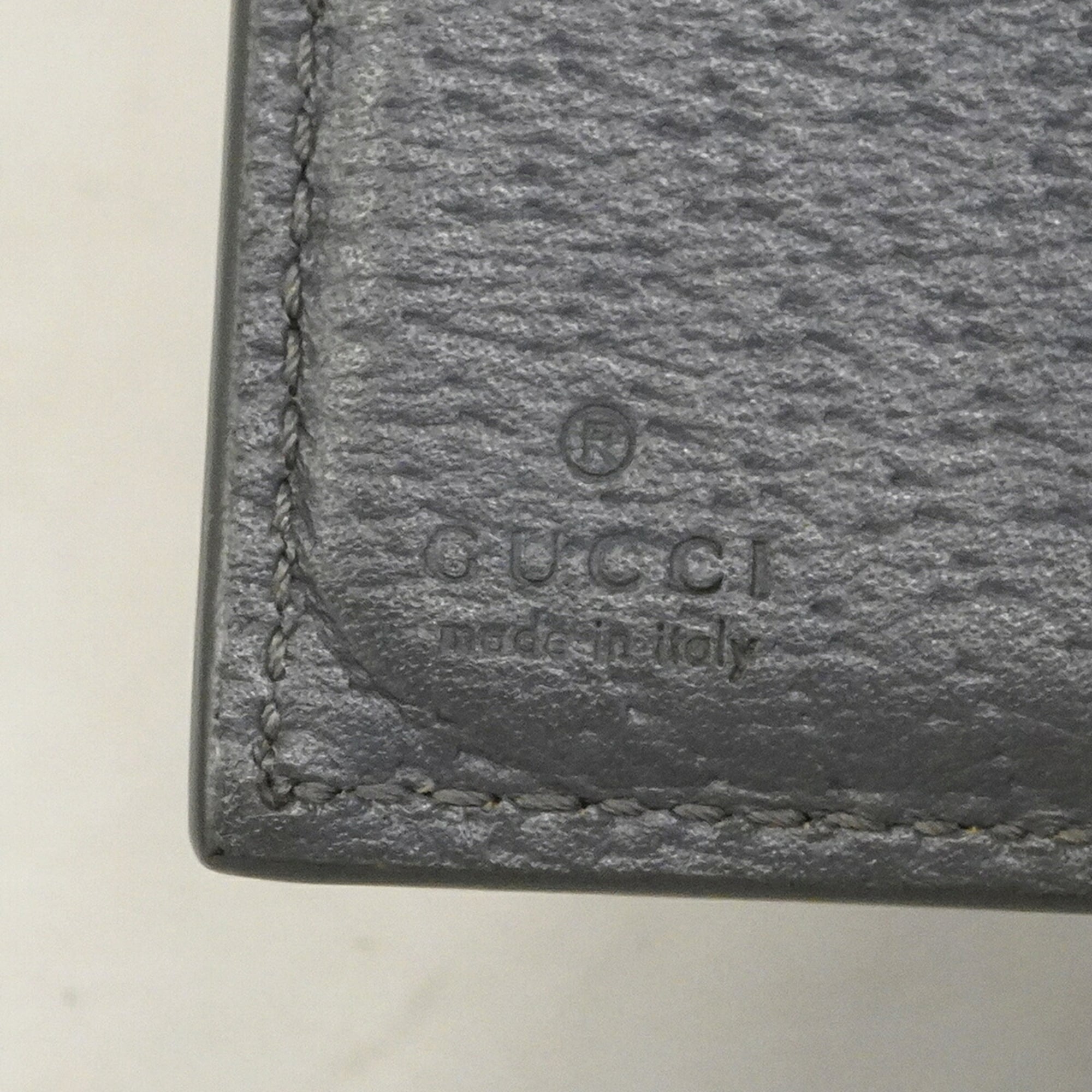 Gucci Black Pvc Wallet (Tri-Fold) (Pre-Owned)