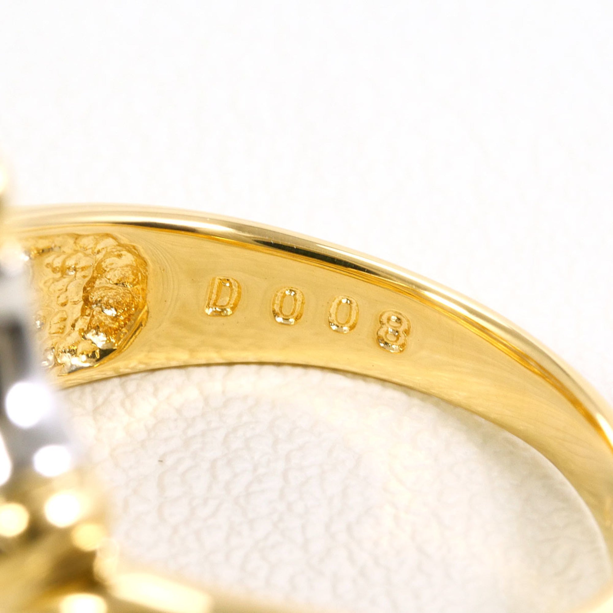 Unbranded Platinum Yellow Gold Yellow Gold (18K) Platinum 850 Band Ring (Pre-Owned)