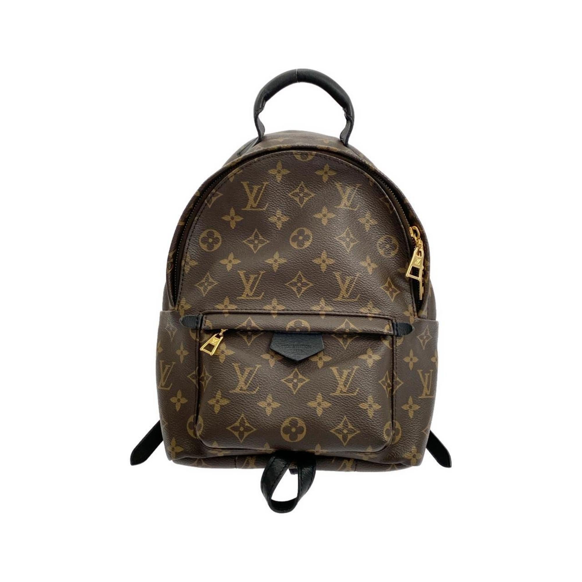 Louis Vuitton Brown Coated Canvas Backpack (Pre-Owned)