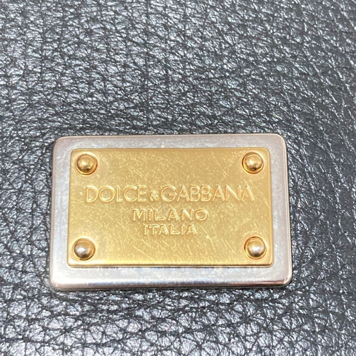 Dolce & Gabbana Black Shoulder Bag Tote Bag (Pre-Owned)