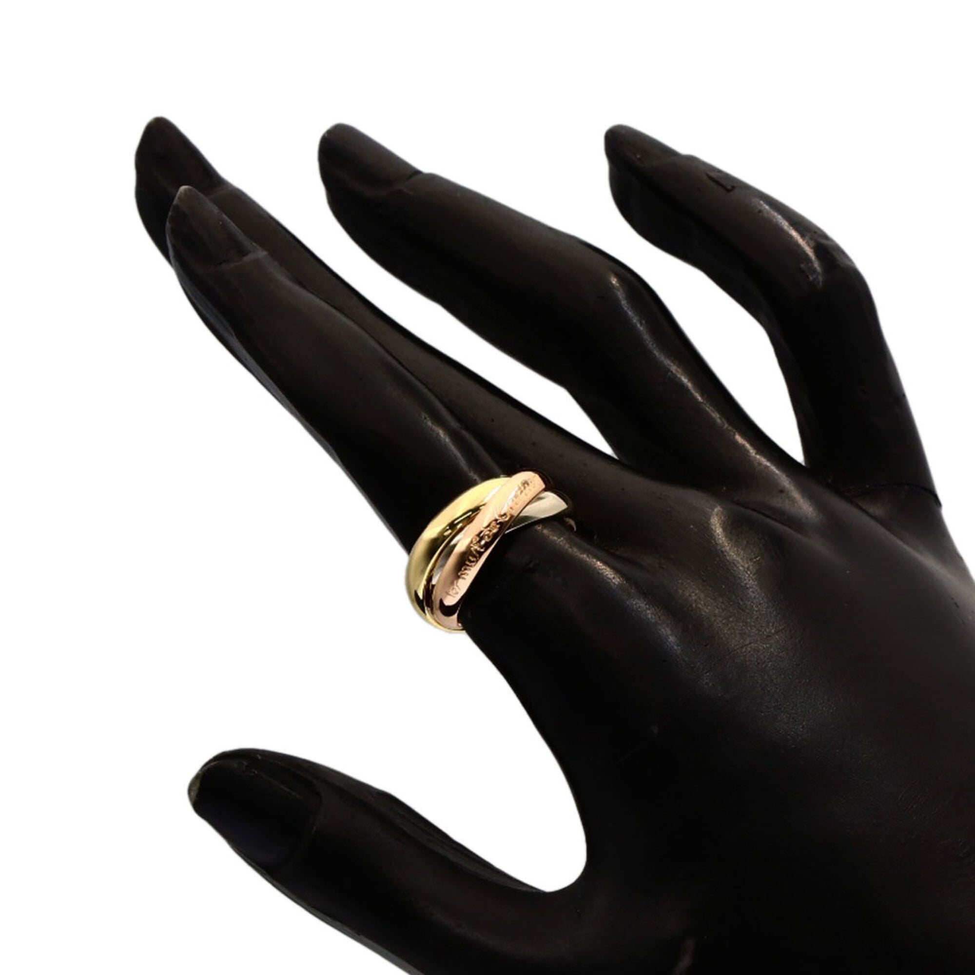 Cartier Yellow Gold (18K) Pink Gold (18K) White Gold (18K) Band Ring (Pre-Owned)