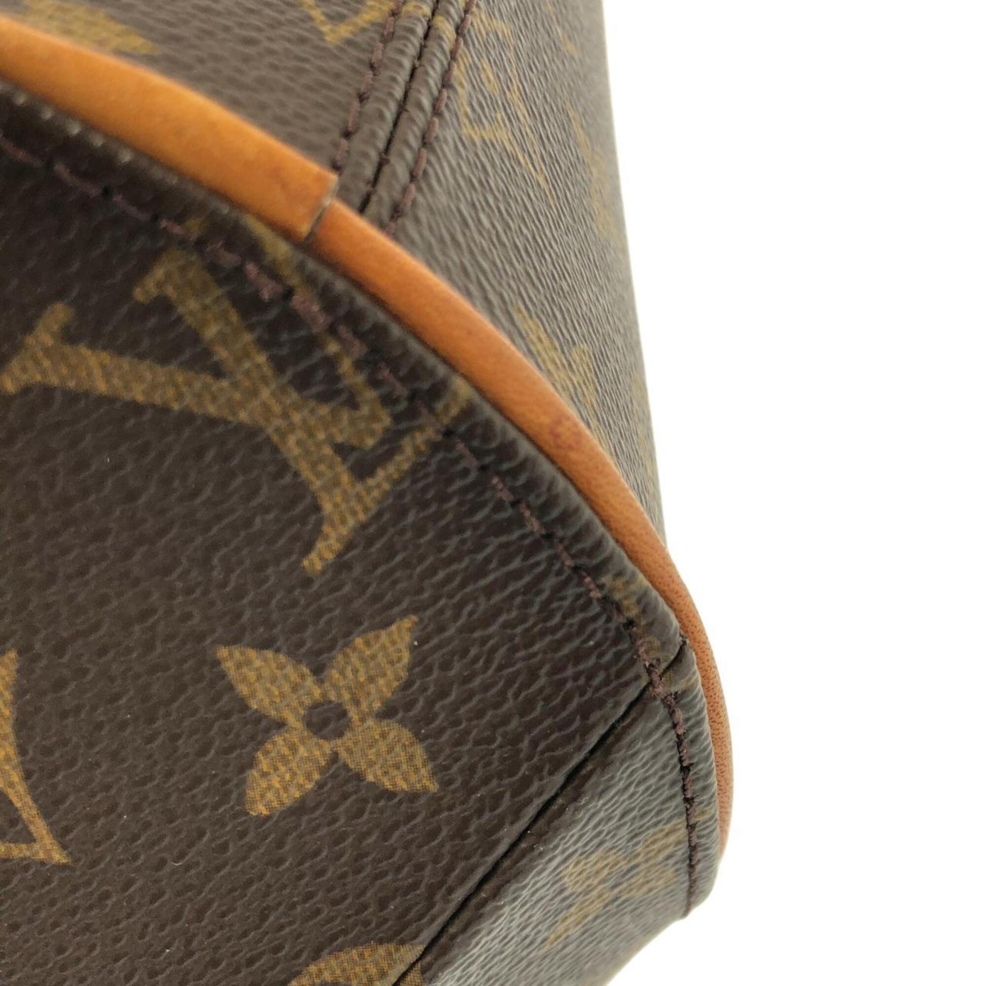 Louis Vuitton Marron Coated Canvas Handbag (Pre-Owned)