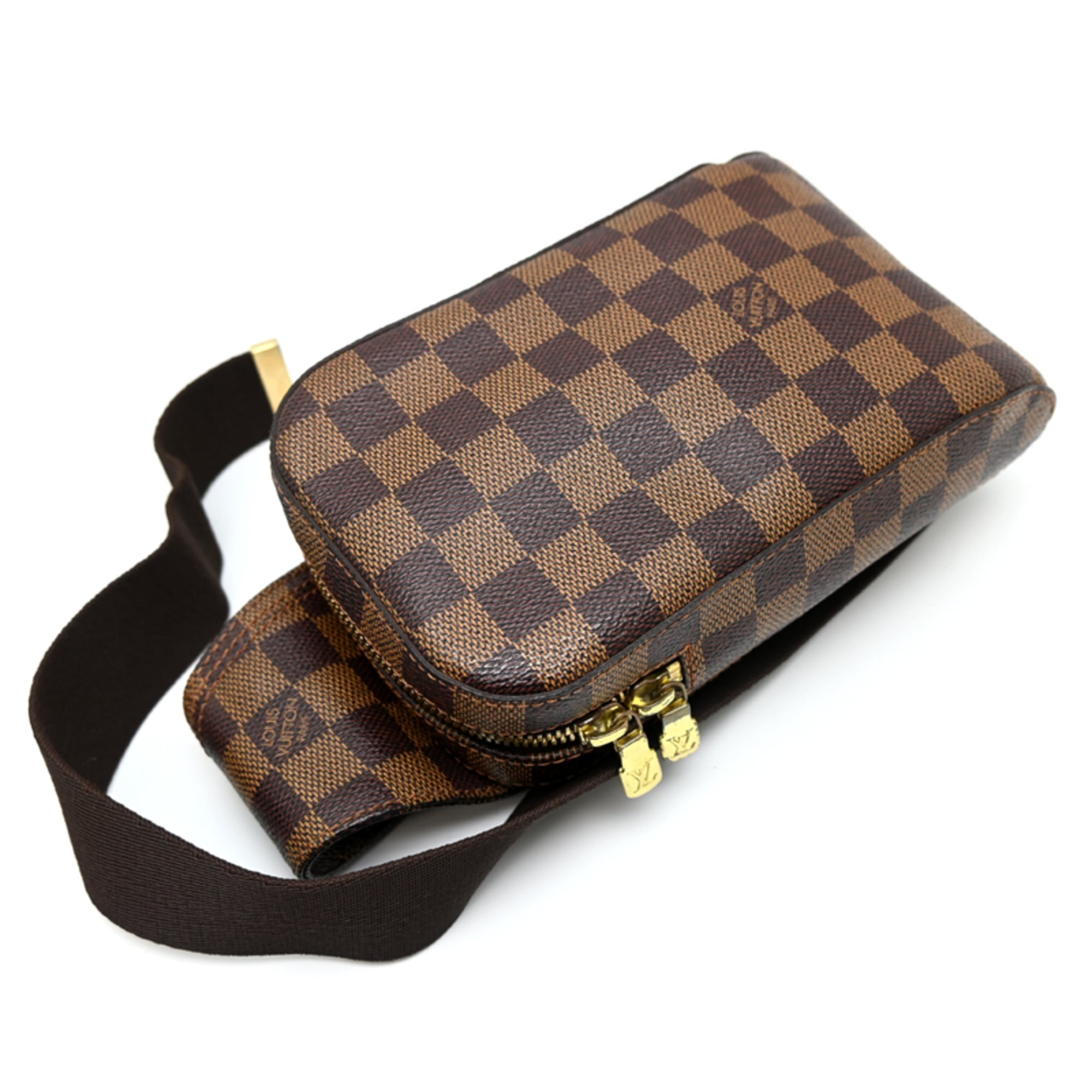 Louis Vuitton Brown Damier Canvas Sling Bag (Pre-Owned)