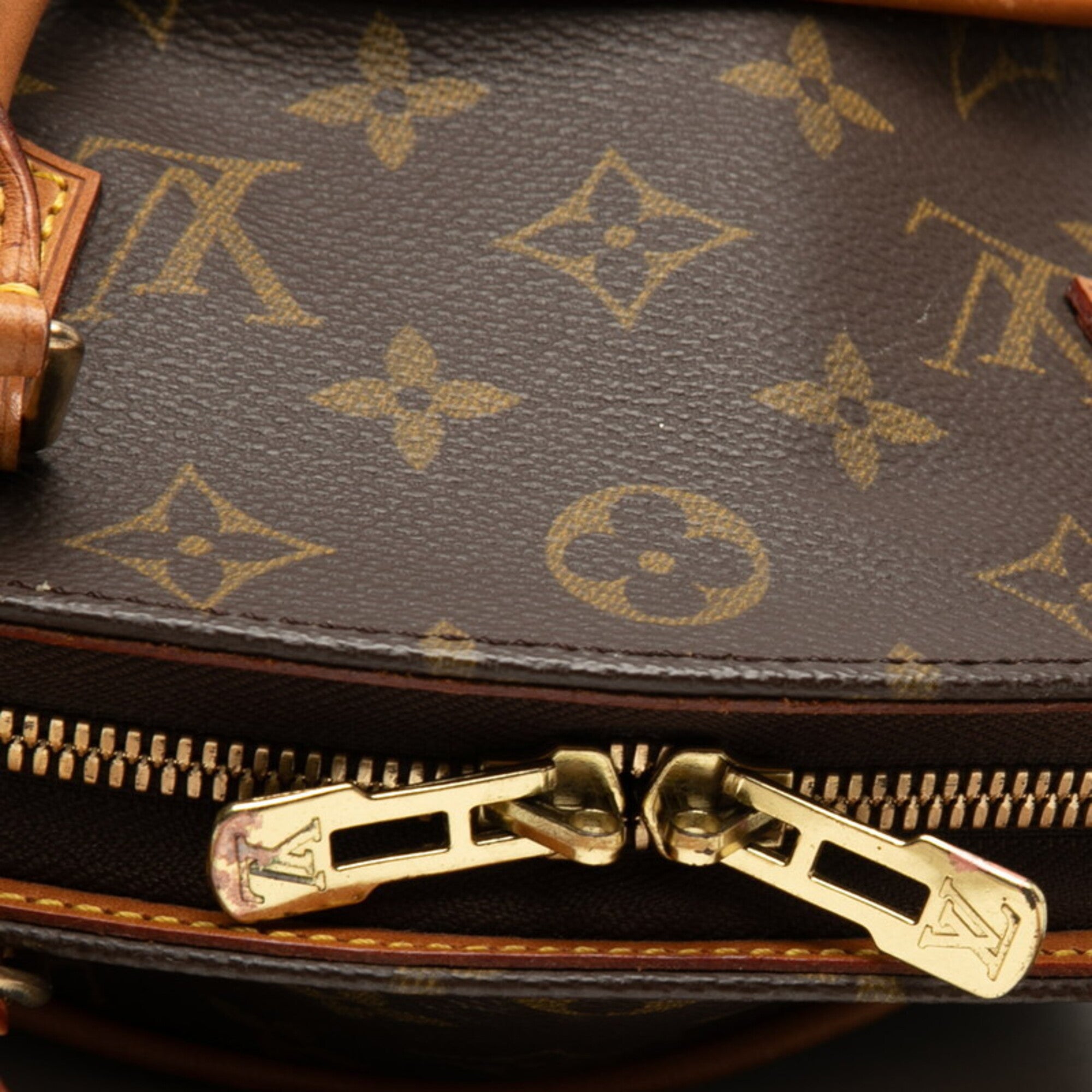 Louis Vuitton Monogram Brown Pvc Leather Handbag (Pre-Owned)