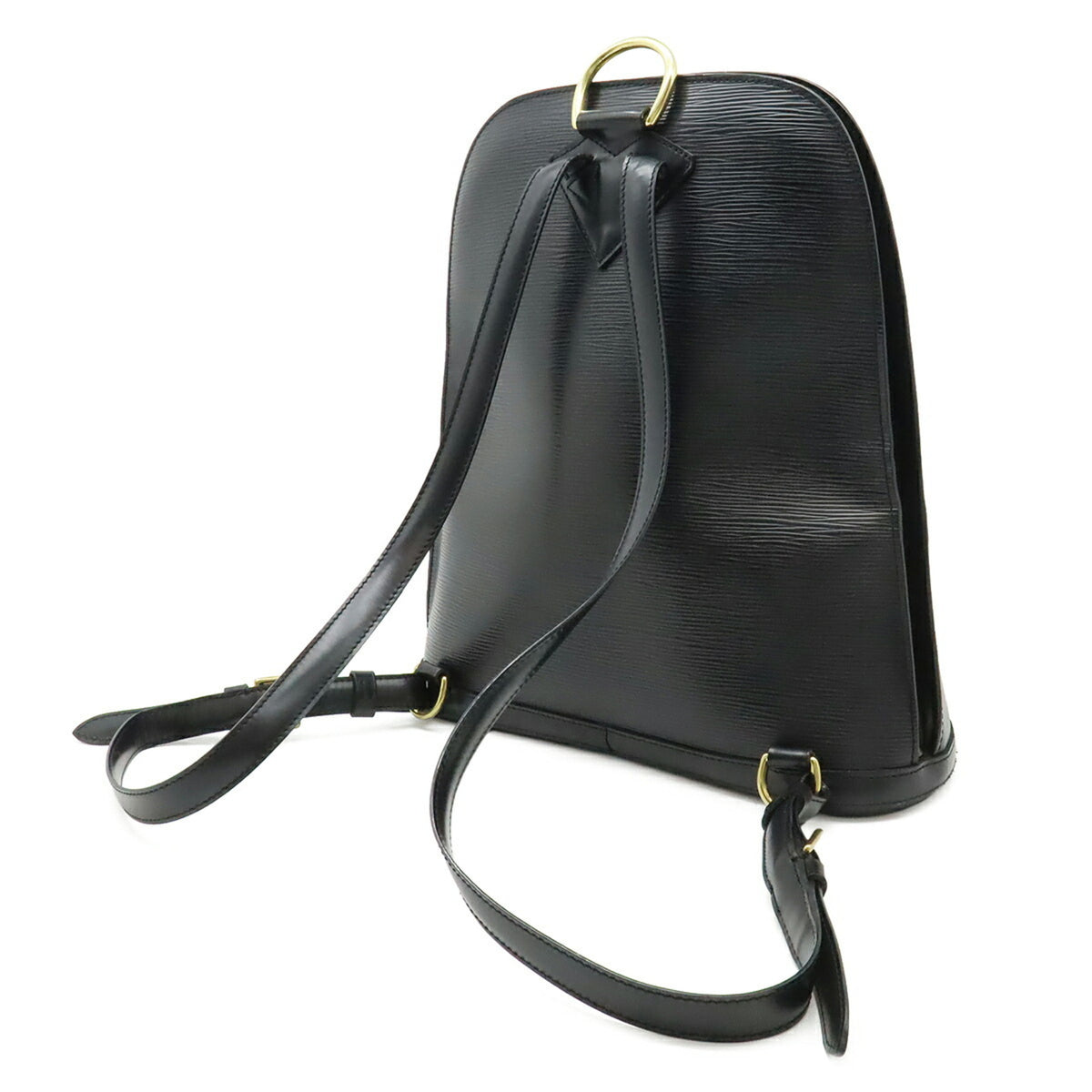 Louis Vuitton Noir Epi Leather Backpack Shoulder Bag (Pre-Owned)