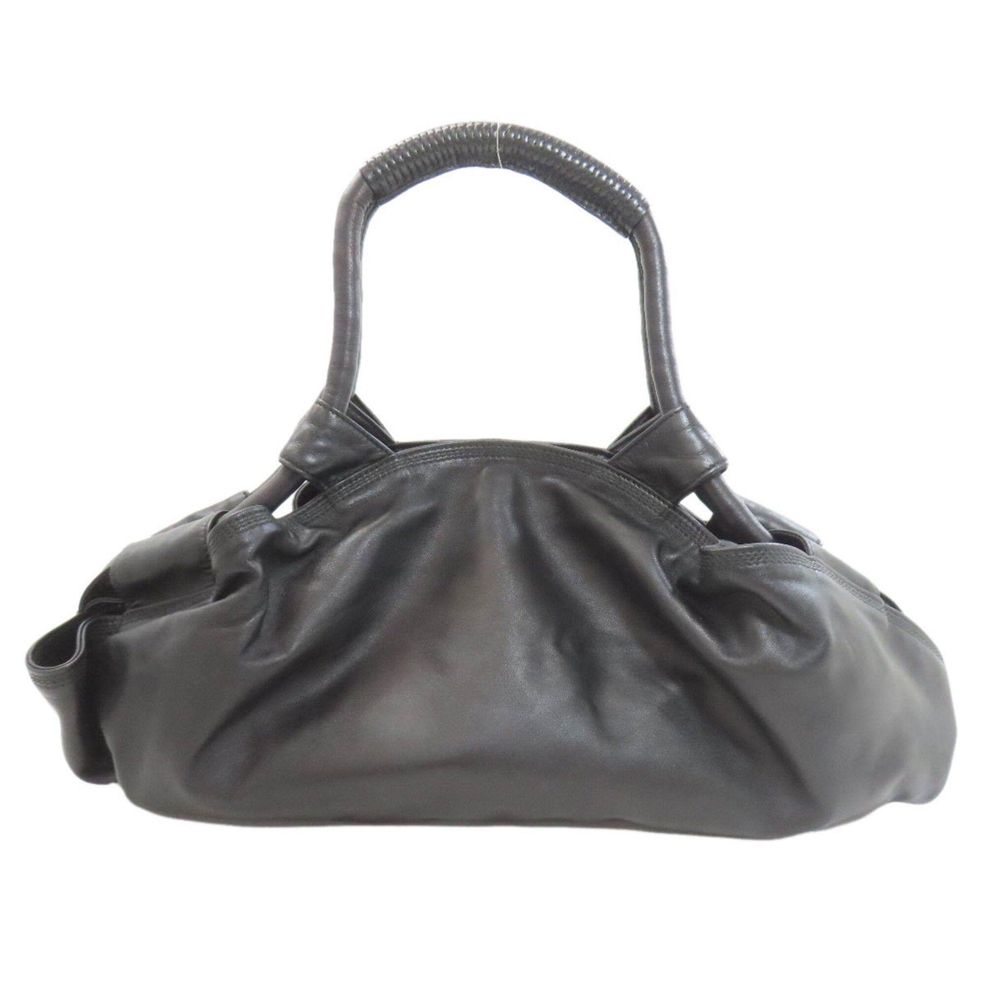 Loewe Nappa Aire Black Leather Handbag (Pre-Owned)