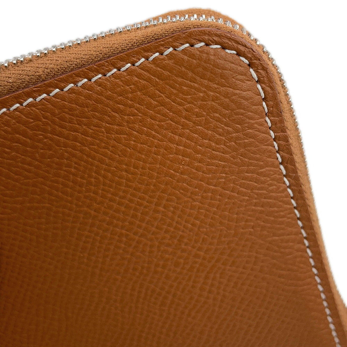 Hermes Gold Epsom Leather Coin Purse/Coin Case (Pre-Owned)