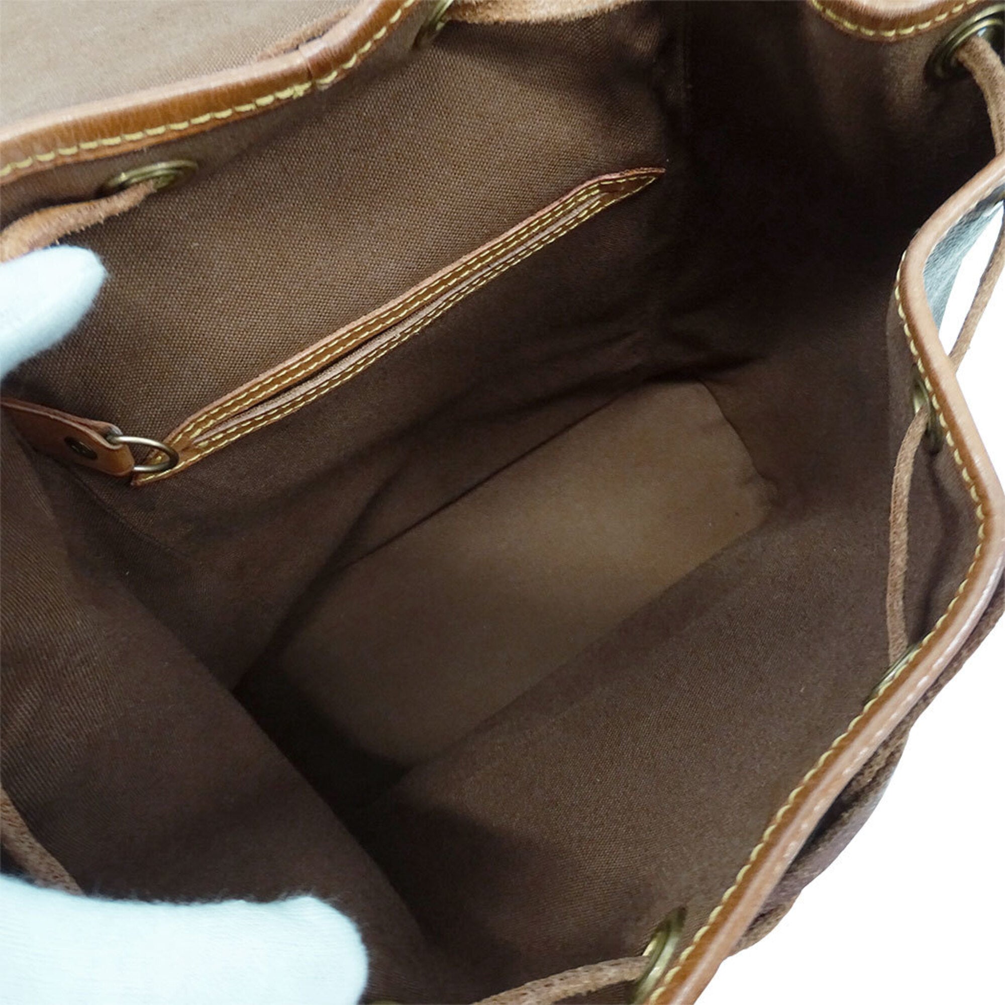 Louis Vuitton Brown Galle Monogram Monogram Handbag (Pre-Owned)