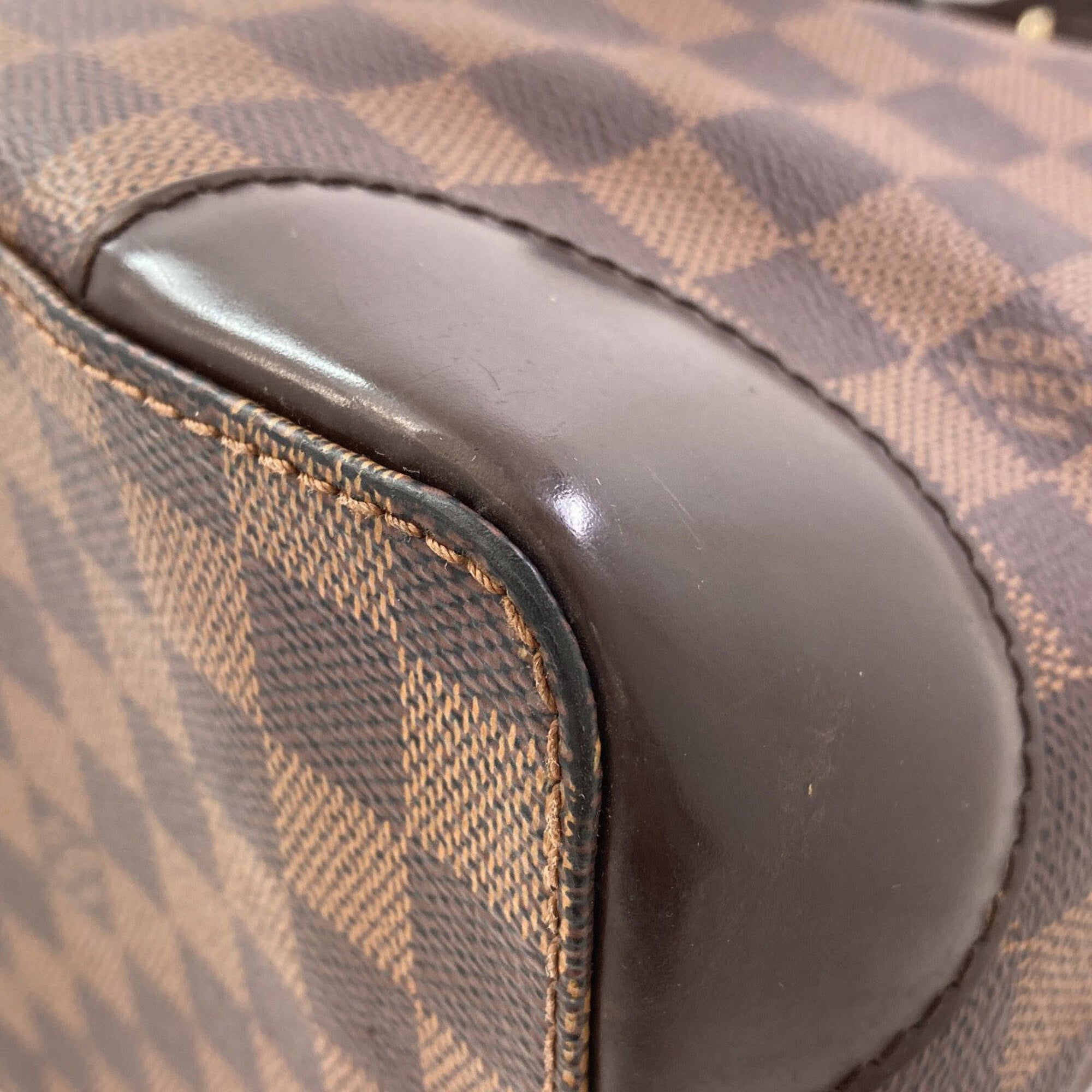 Louis Vuitton Damier Damier Canvas Ebene Damier Canvas Tote Bag (Pre-Owned)