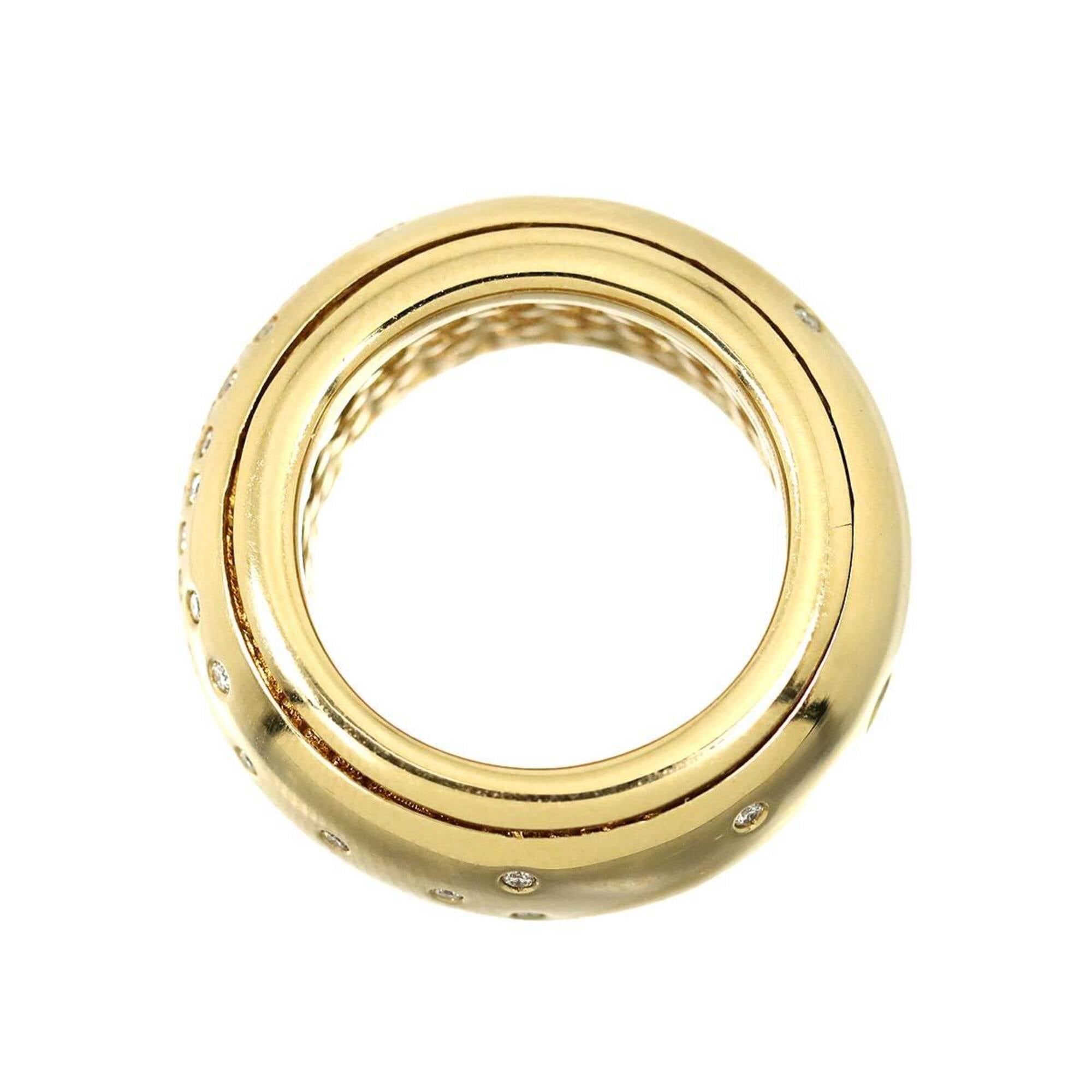 Bottega Veneta Yellow Gold (18K) Band Ring (Pre-Owned)