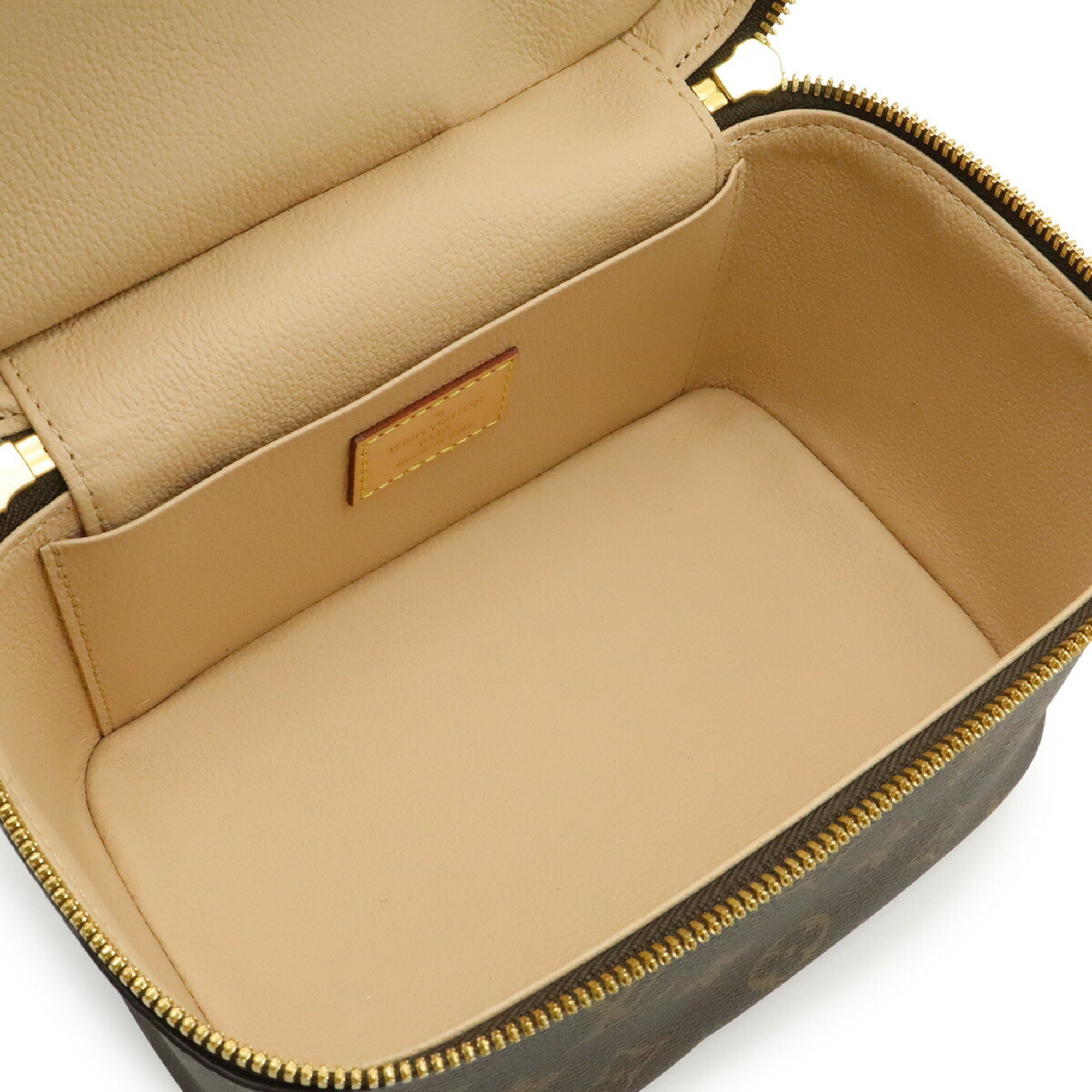 Louis Vuitton Brown Monogram White Monogram Handbag Pouch (Pre-Owned)