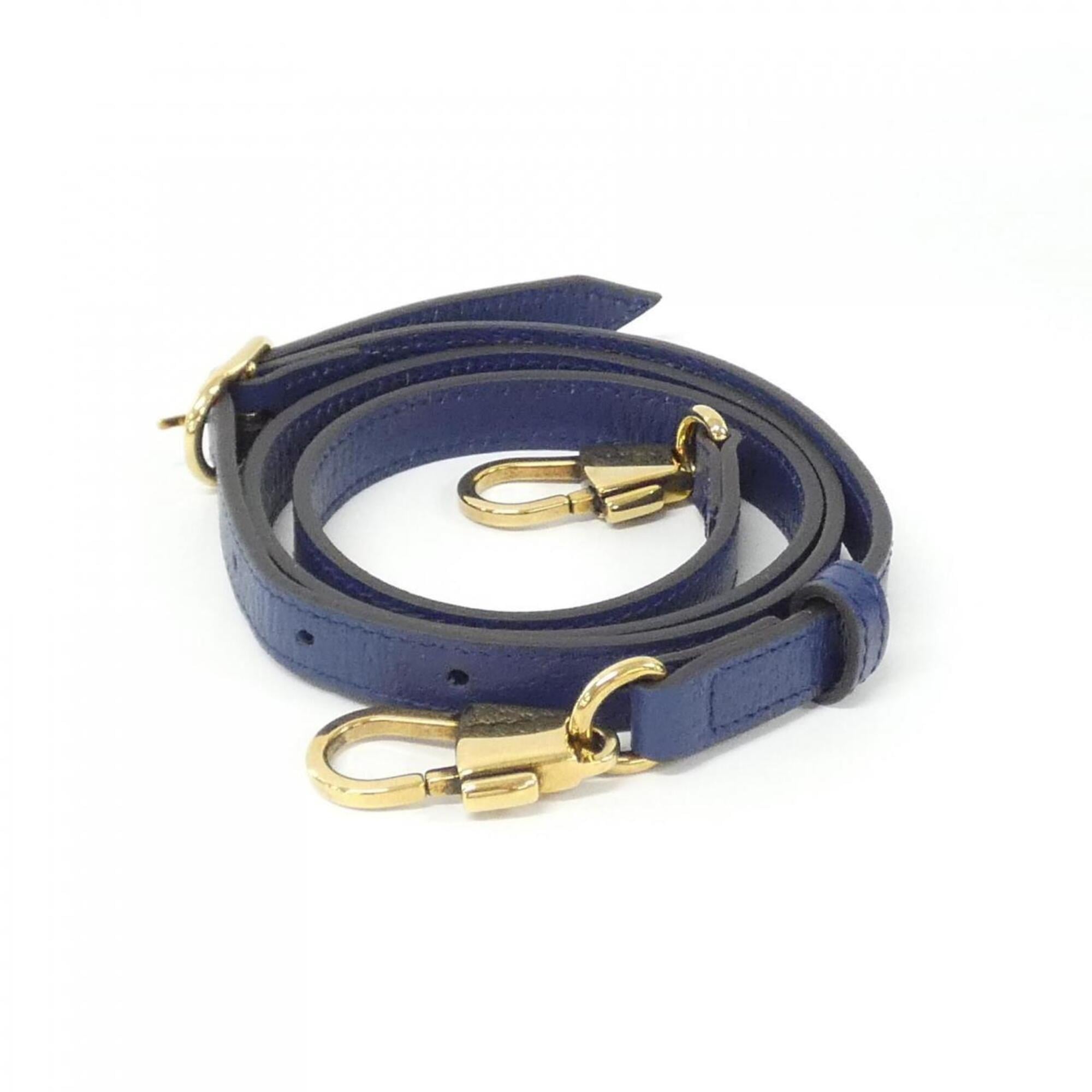 Gucci Royal Blue Leather Handbag (Pre-Owned)