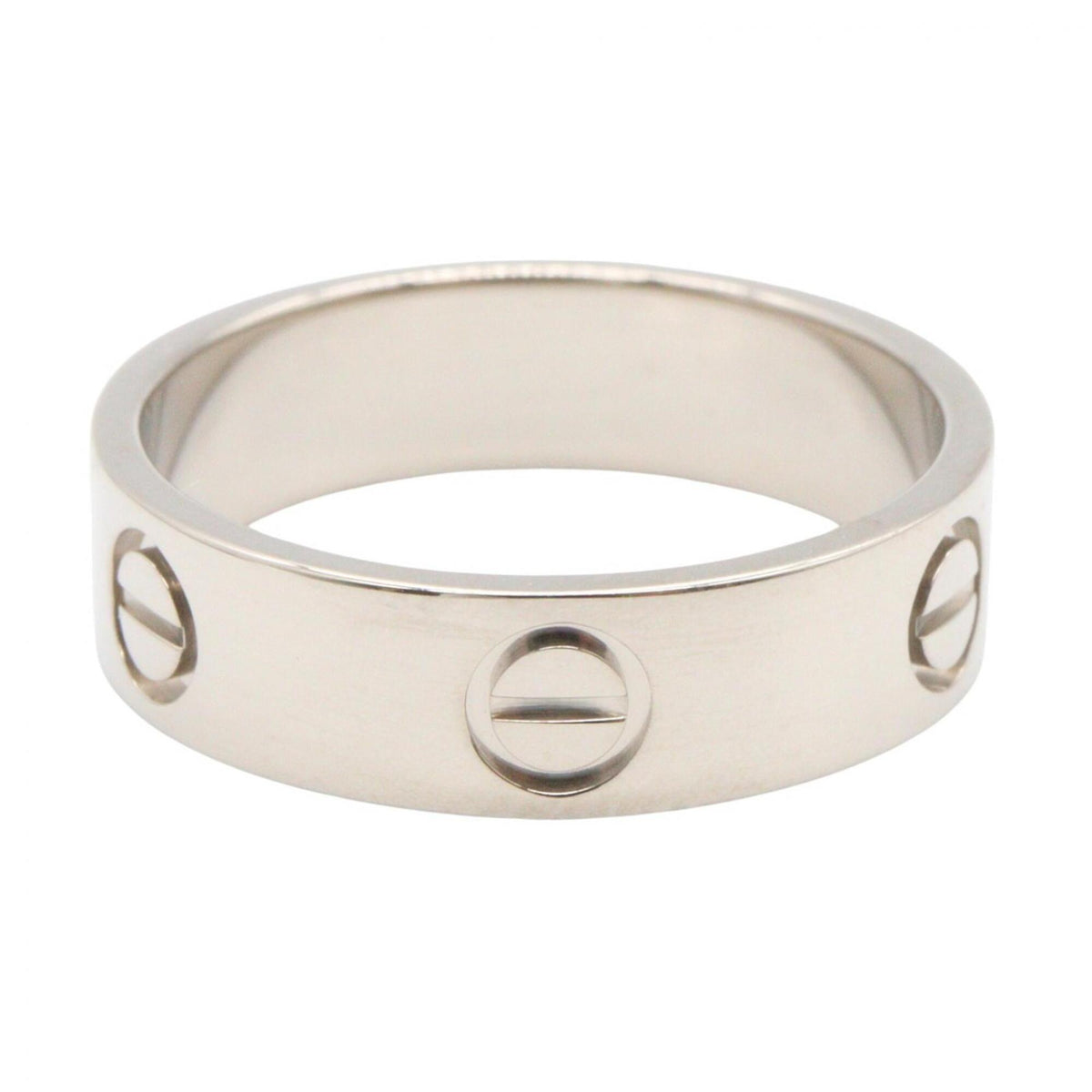 Cartier Silver White Gold (18K) Band Ring (Pre-Owned)