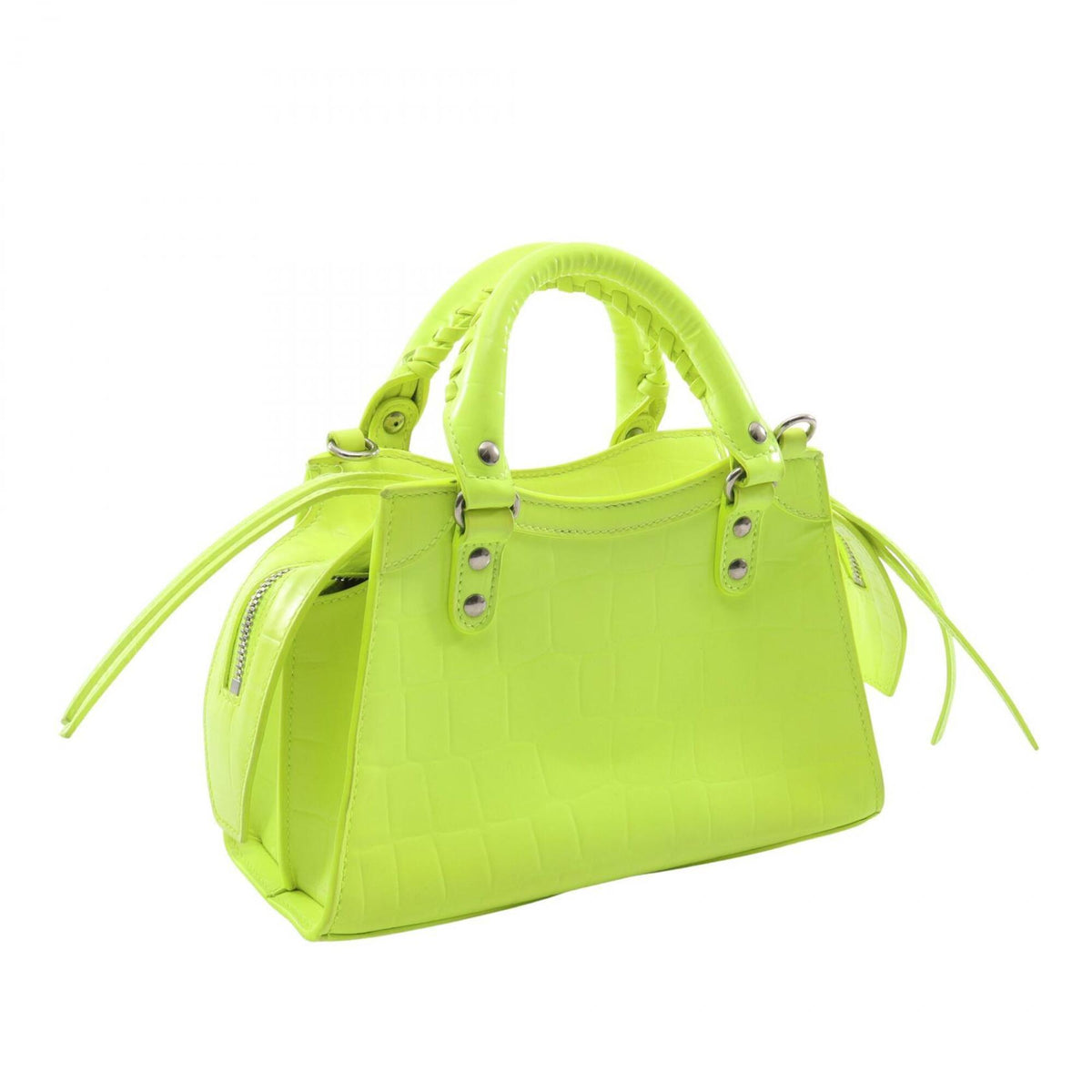 Balenciaga Yellow Leather Handbag (Pre-Owned)
