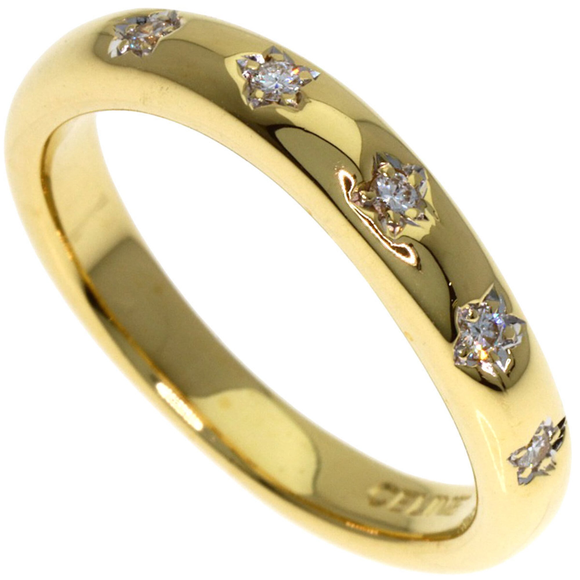 Celine Yellow Gold Yellow Gold (18K) Band Ring (Pre-Owned)