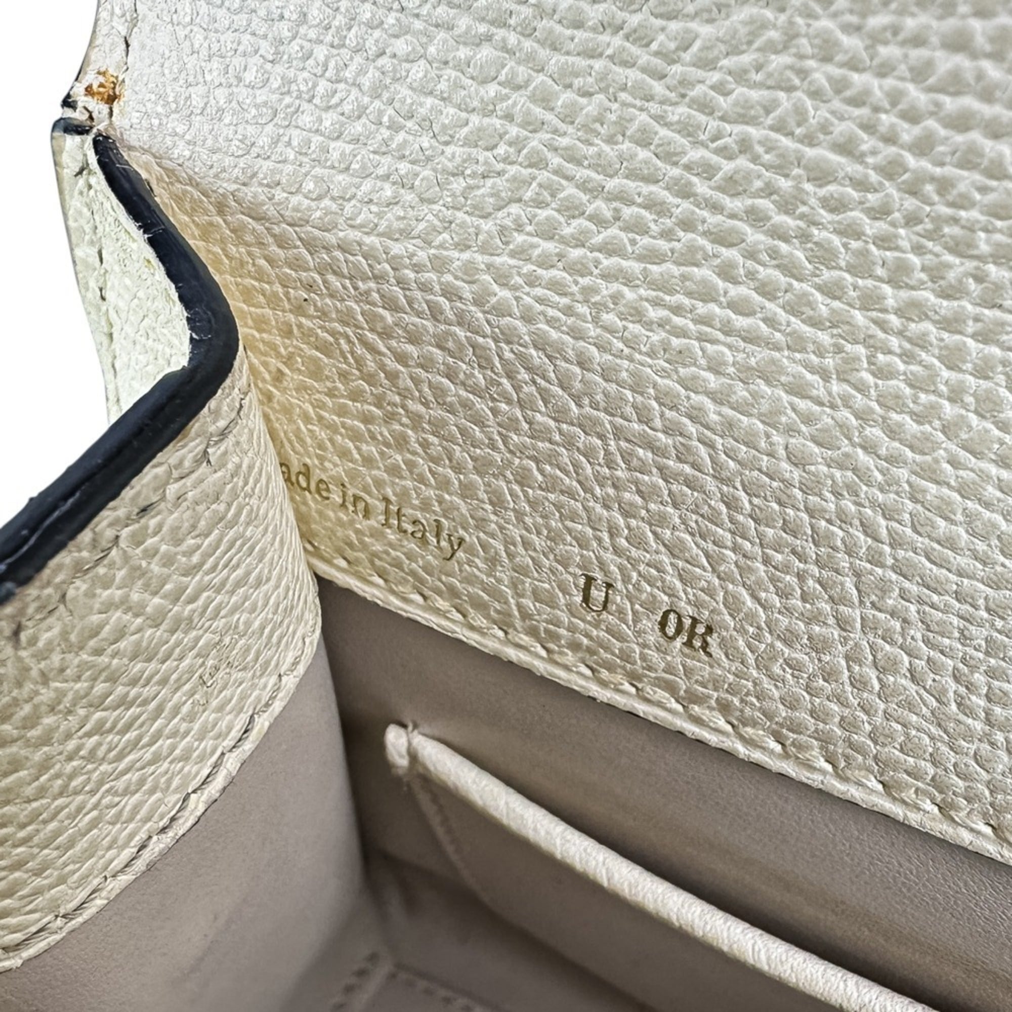 Valextra Multi-Color White Handbag Shoulder Bag (Pre-Owned)