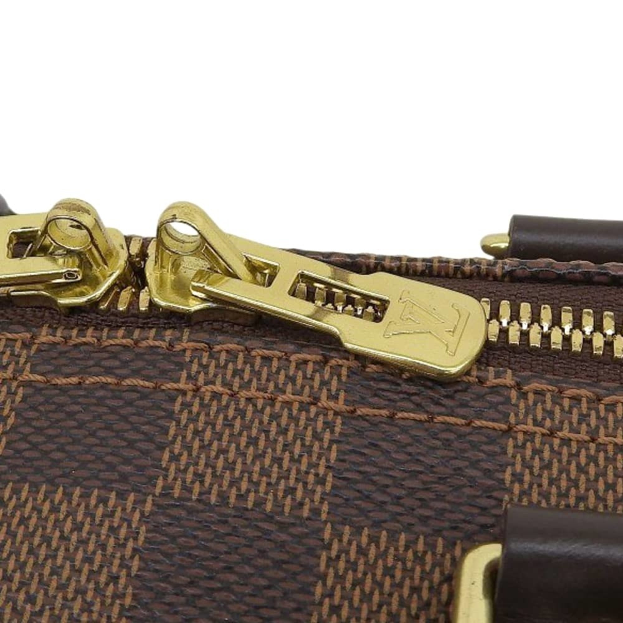 Louis Vuitton Ebene Pvc Handbag (Pre-Owned)