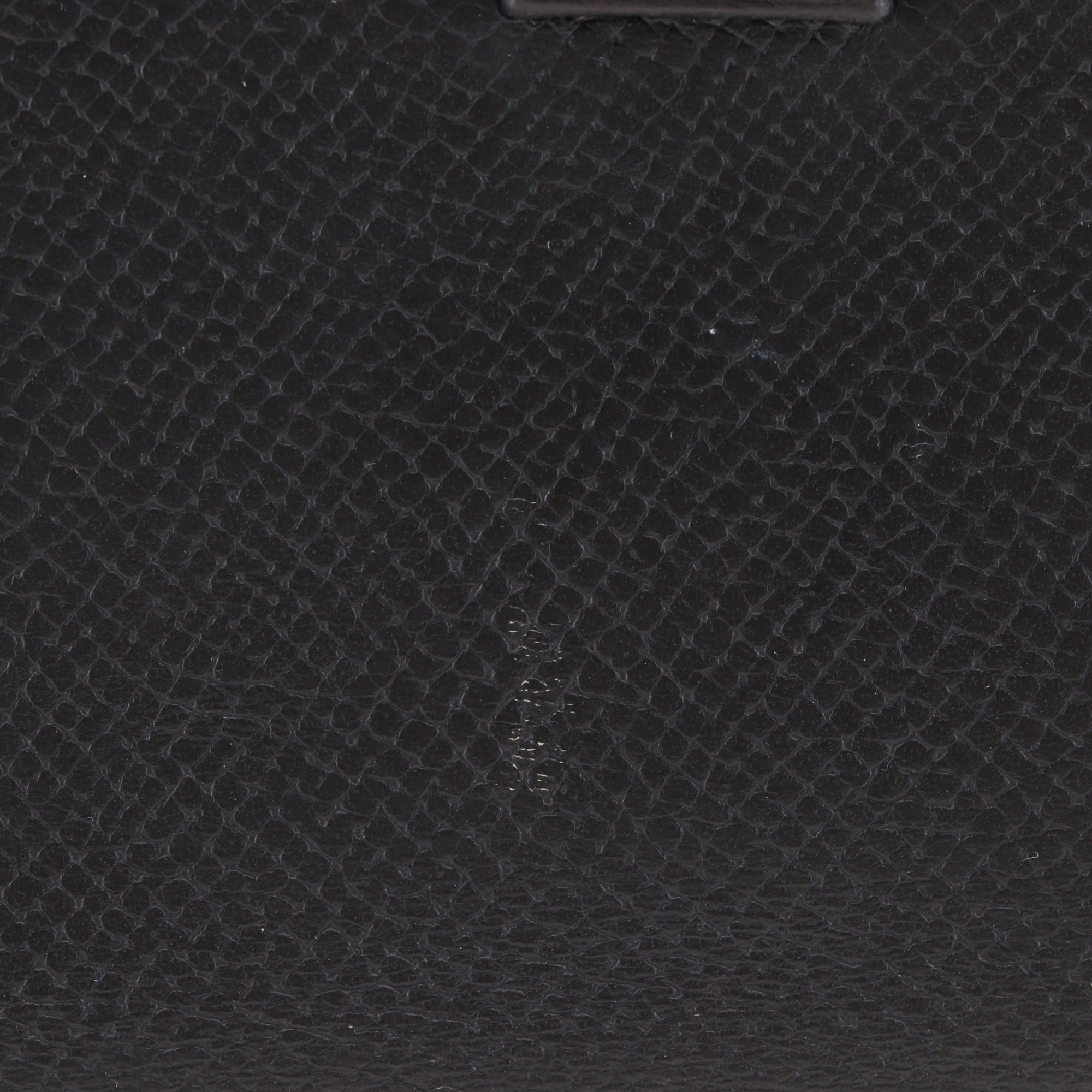 Hermes Black Epsom Leather Long Wallet (Bi-Fold) (Pre-Owned)