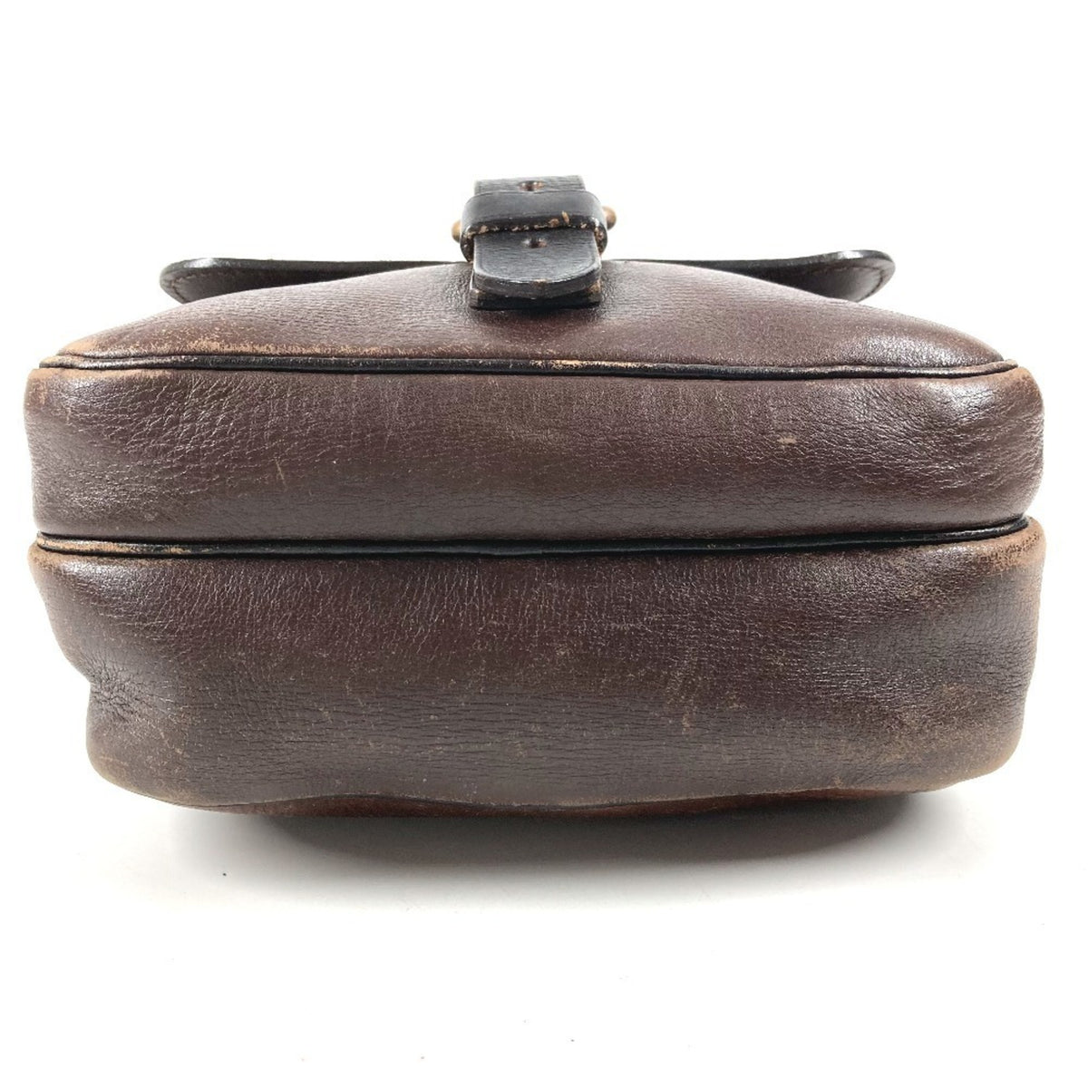 Louis Vuitton Brown Coffee Utah Leather Leather Pochette Shoulder Bag (Pre-Owned)
