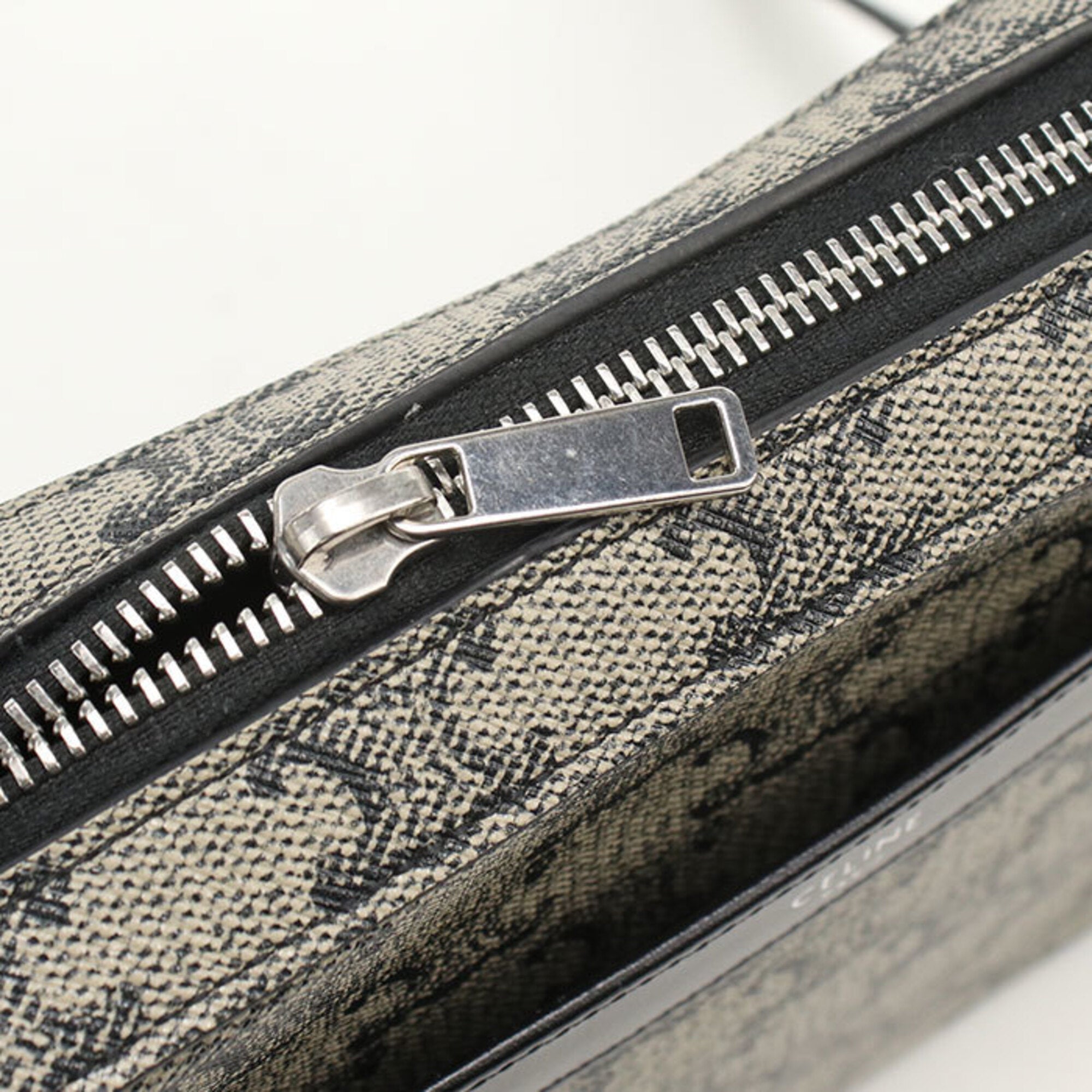 Celine Gray Pvc Shoulder Bag (Pre-Owned)