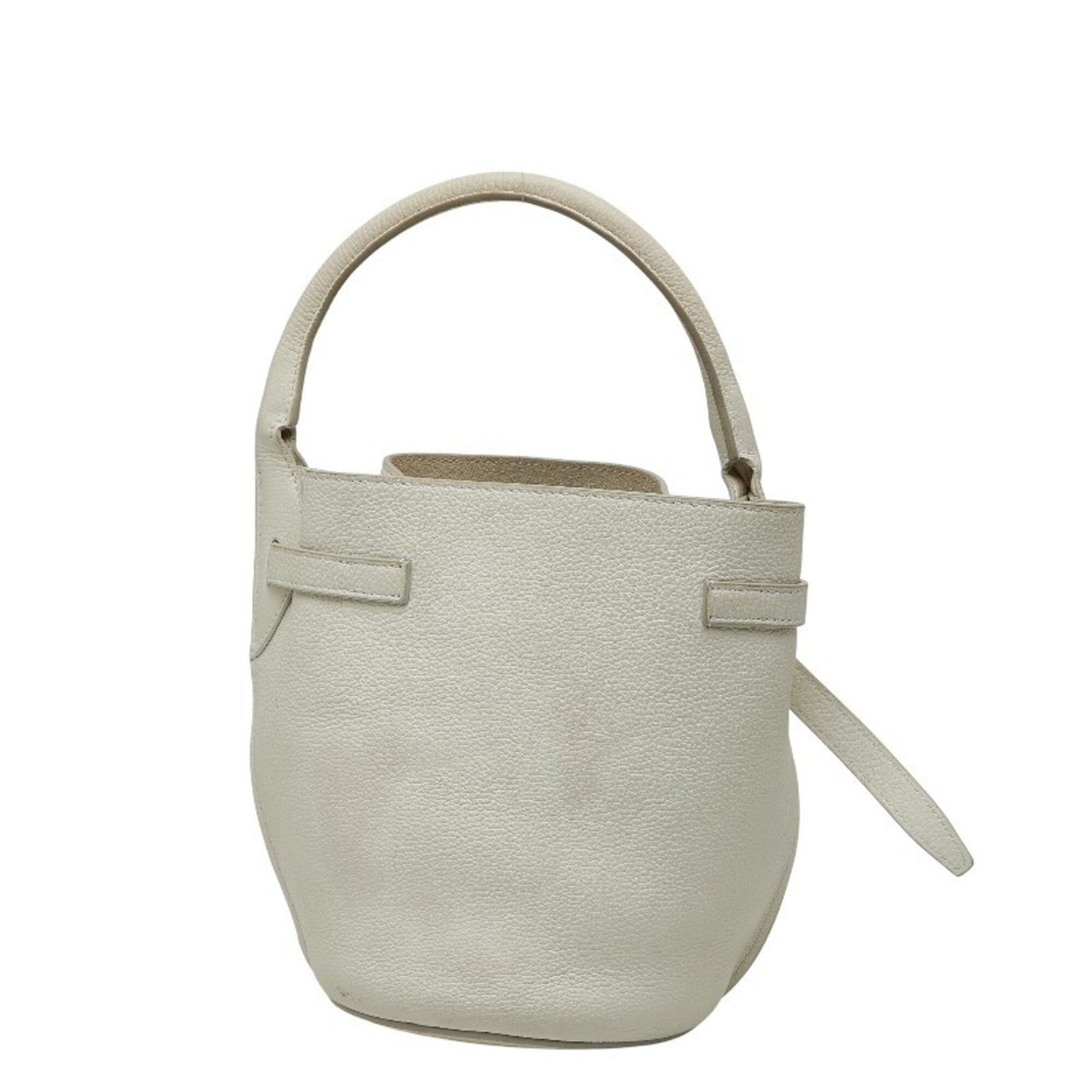 Celine White Leather Handbag (Pre-Owned)