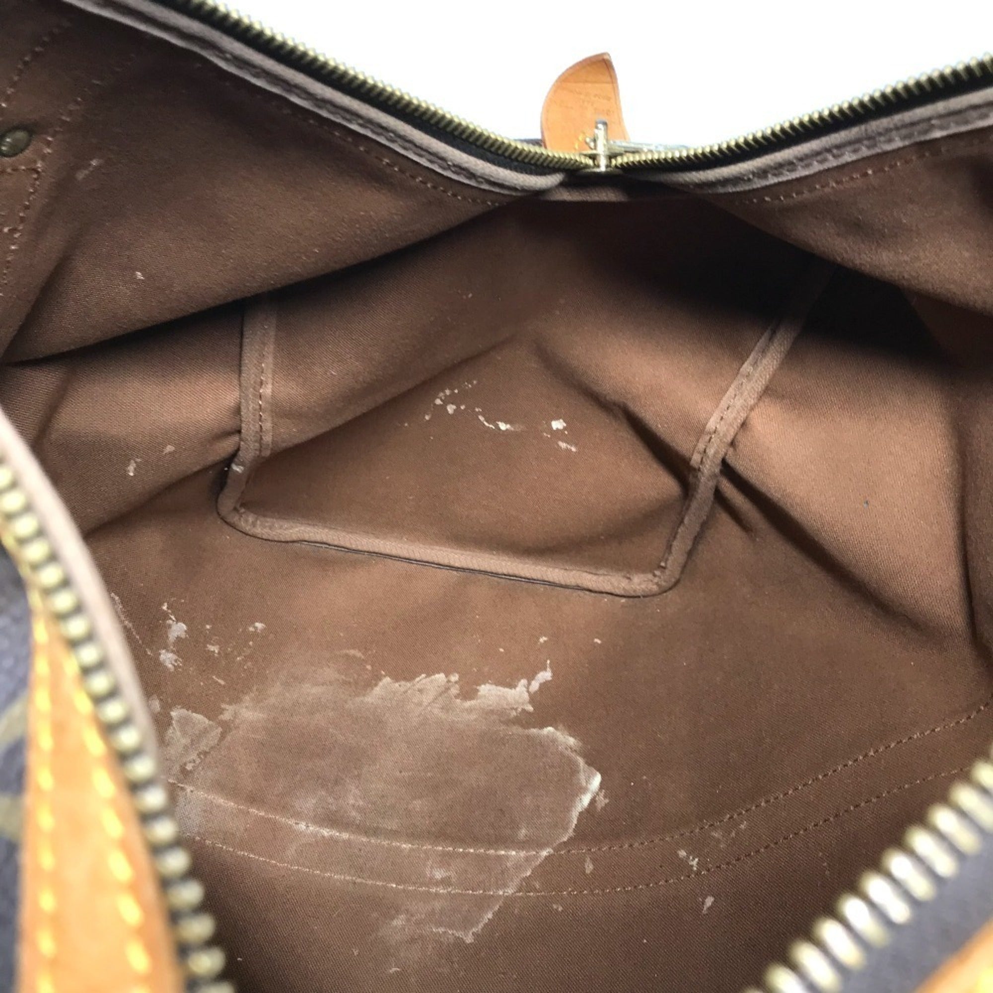 Louis Vuitton Brown Monogram Canvas Boston Bag Handbag (Pre-Owned)