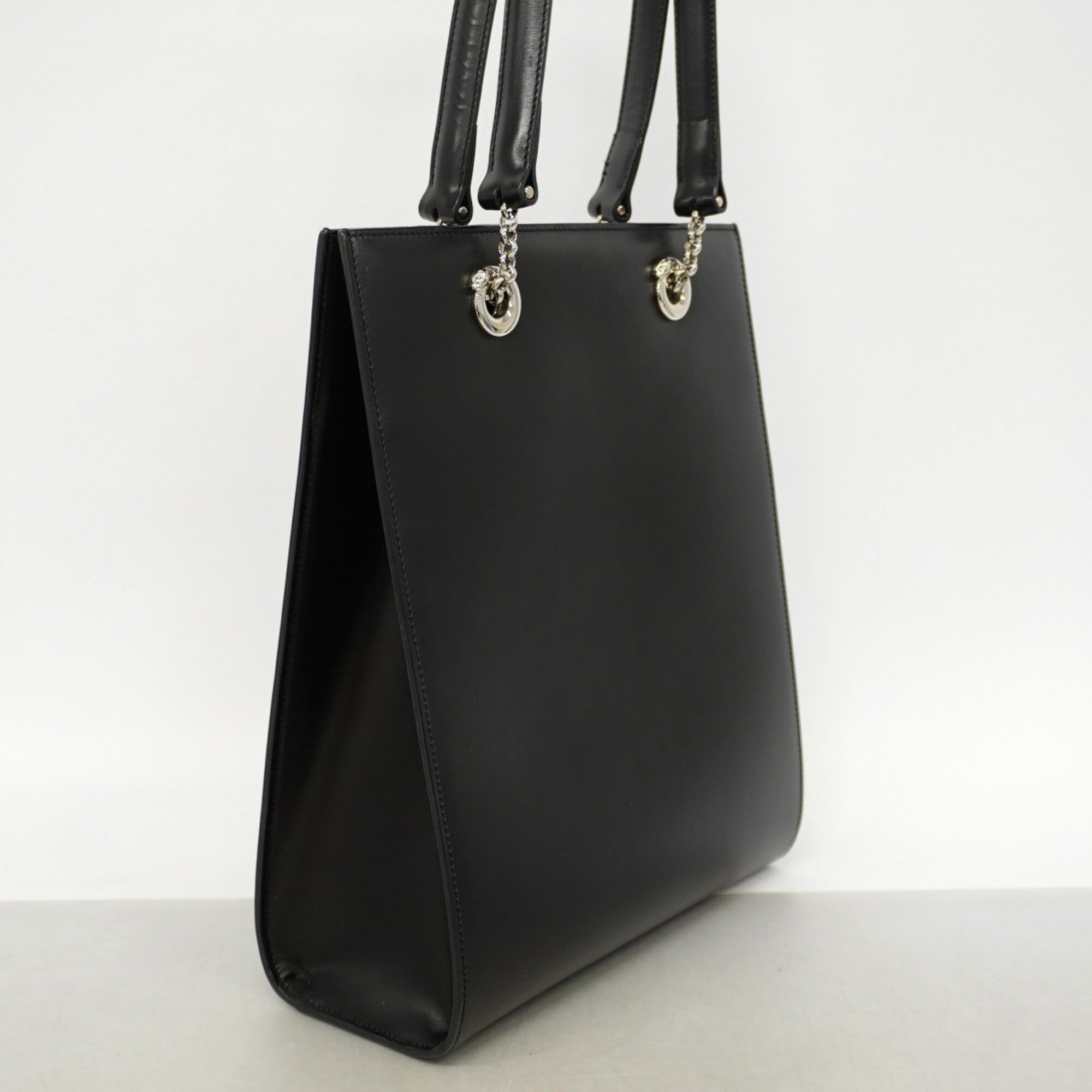 Cartier Black Leather Shoulder Bag (Pre-Owned)