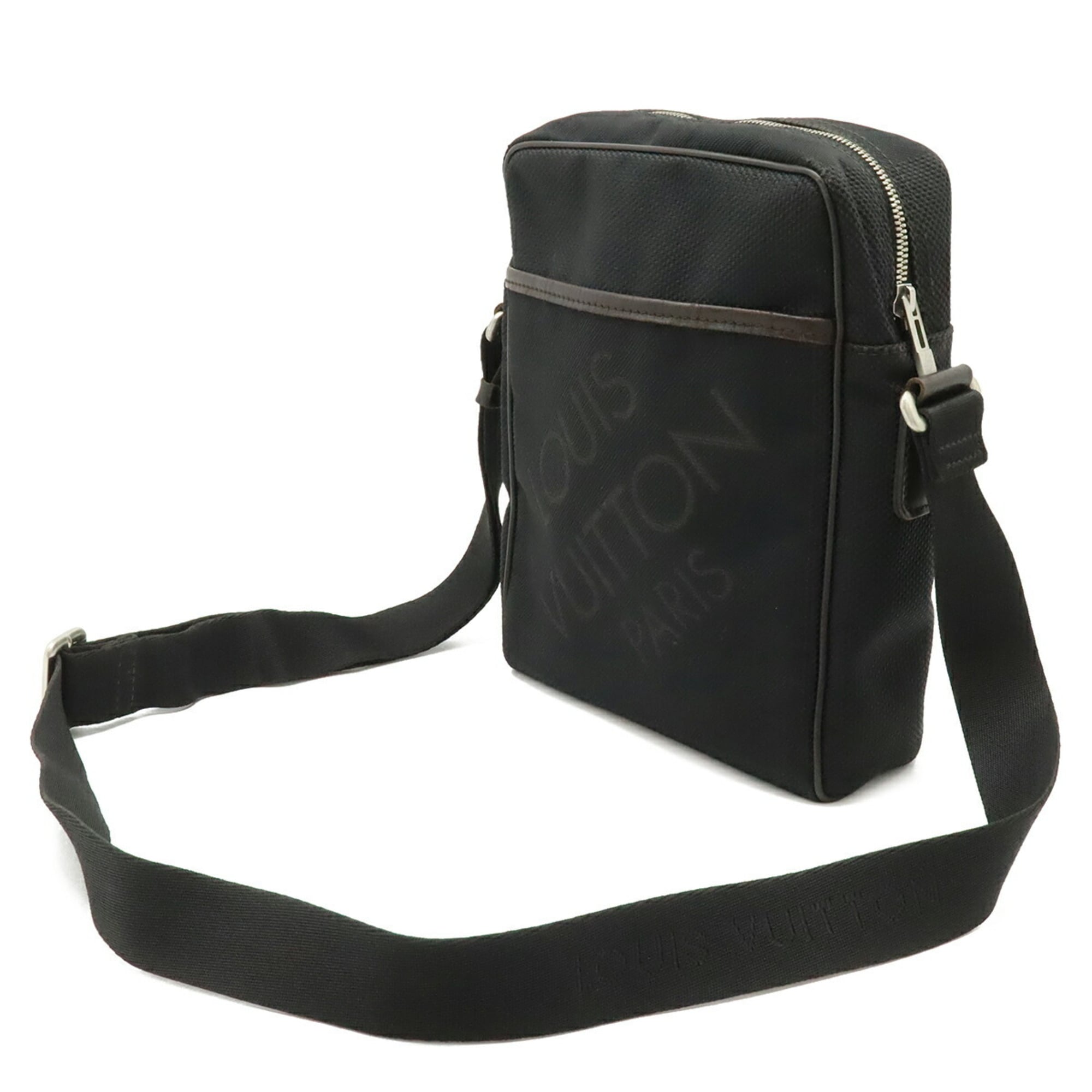 Louis Vuitton Black Noir Damier Geant Shoulder Bag (Pre-Owned)