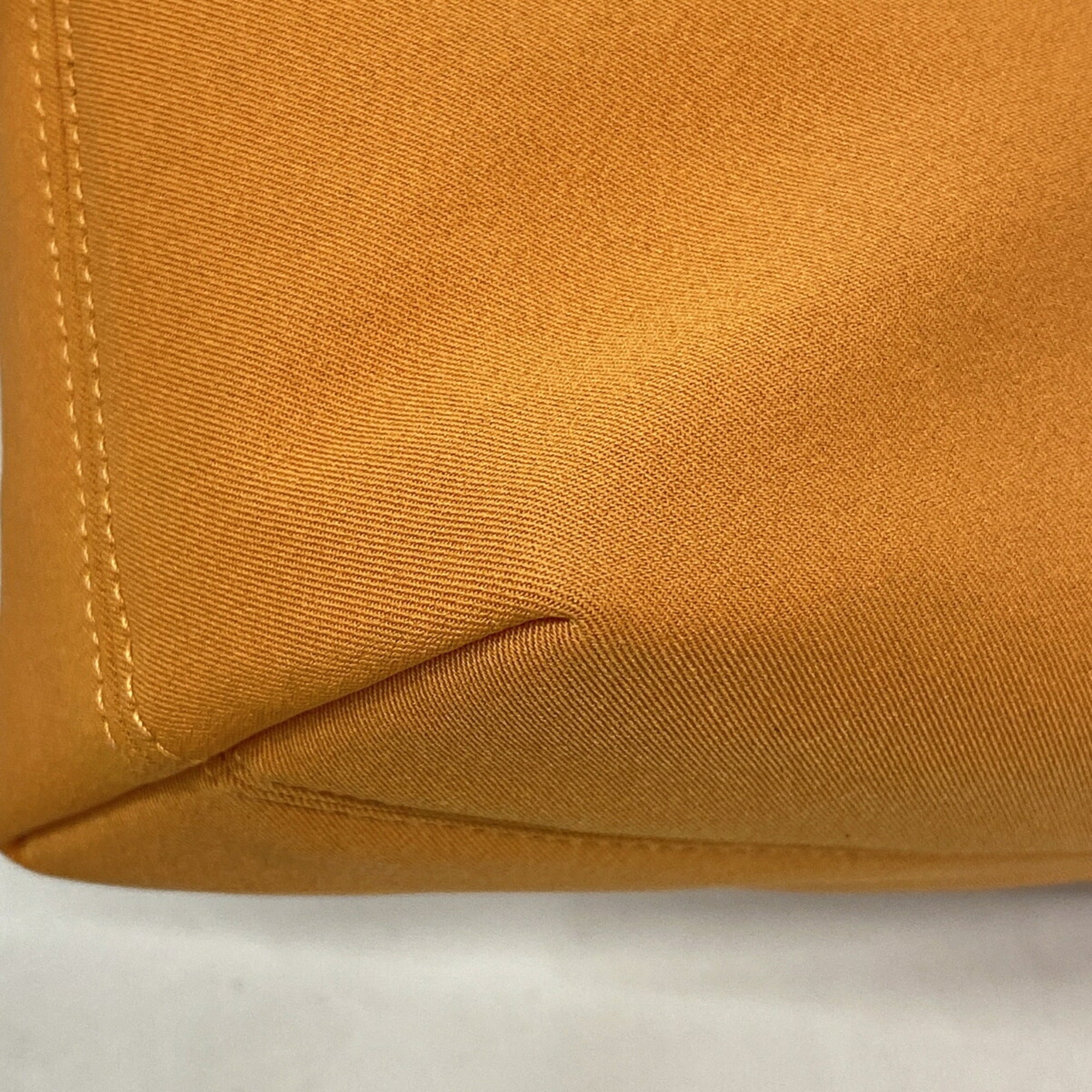 Salvatore Ferragamo Orange Nylon Handbag (Pre-Owned)