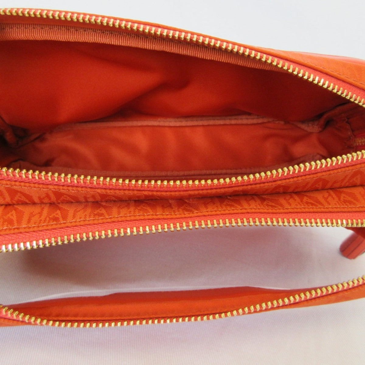 Anya Hindmarch Clear Orange Clutch Bag (Pre-Owned)