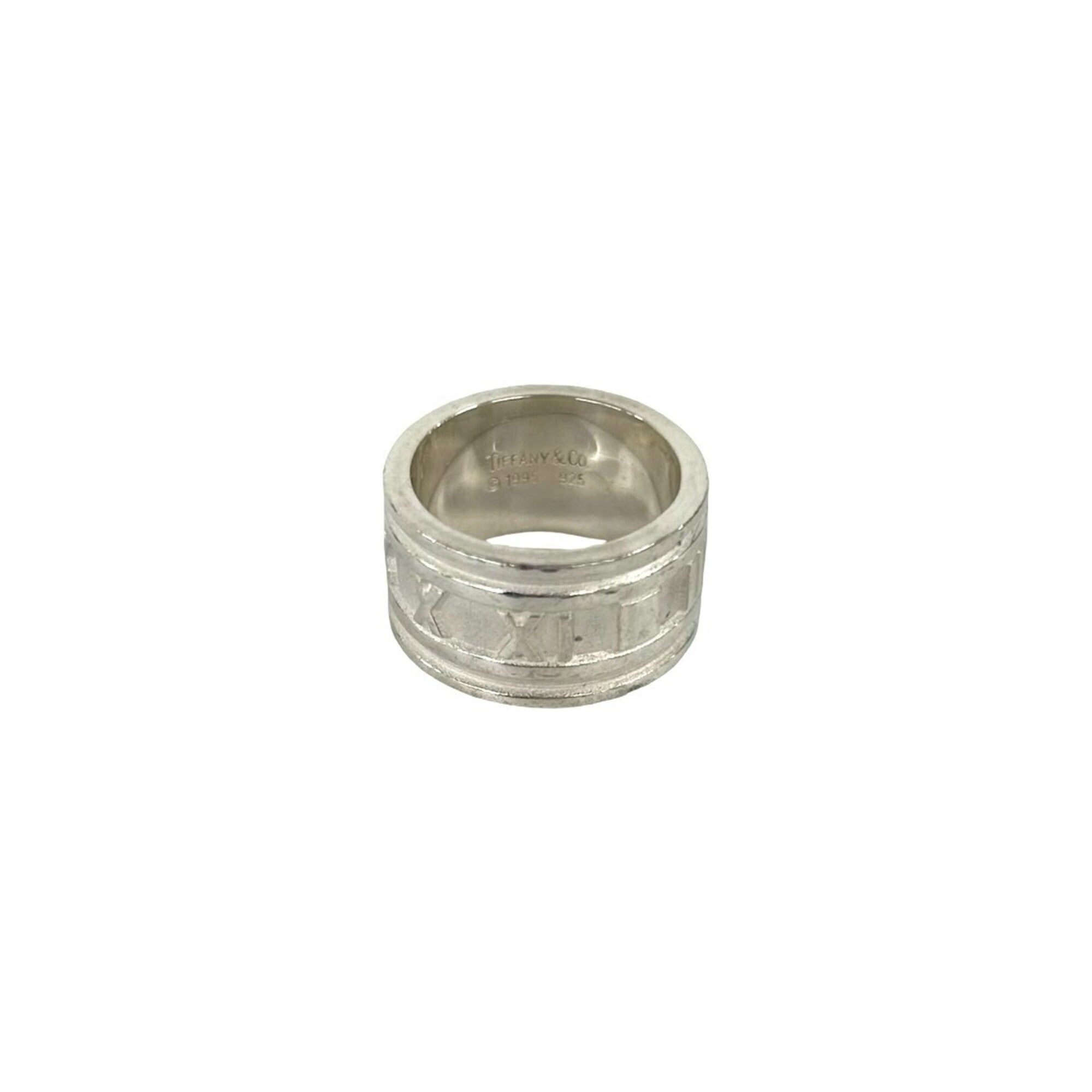 Tiffany Silver Silver 925 Band Ring (Pre-Owned)