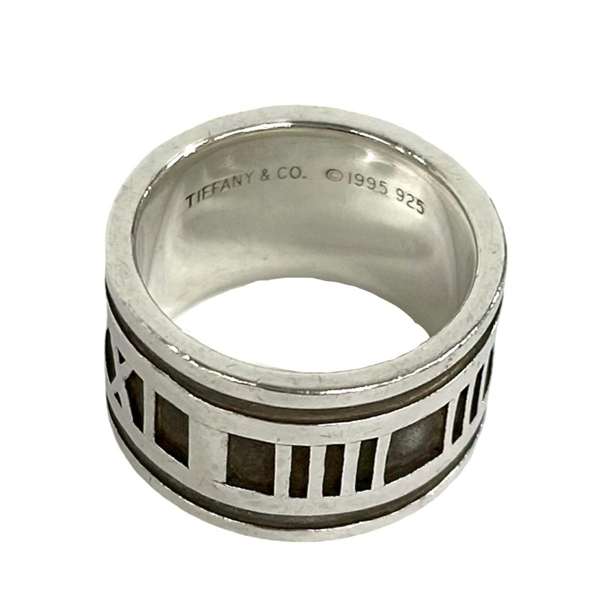 Tiffany Silver Silver 925 Band Ring (Pre-Owned)