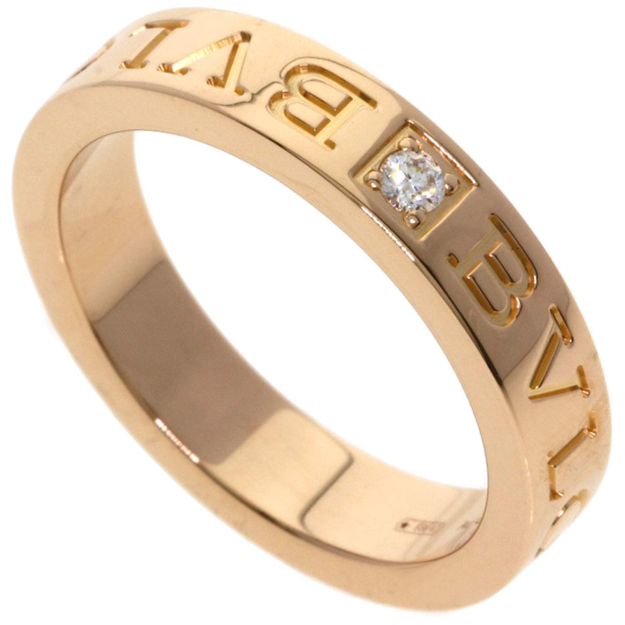 Bvlgari Pink Gold (18K) Band Ring (Pre-Owned)