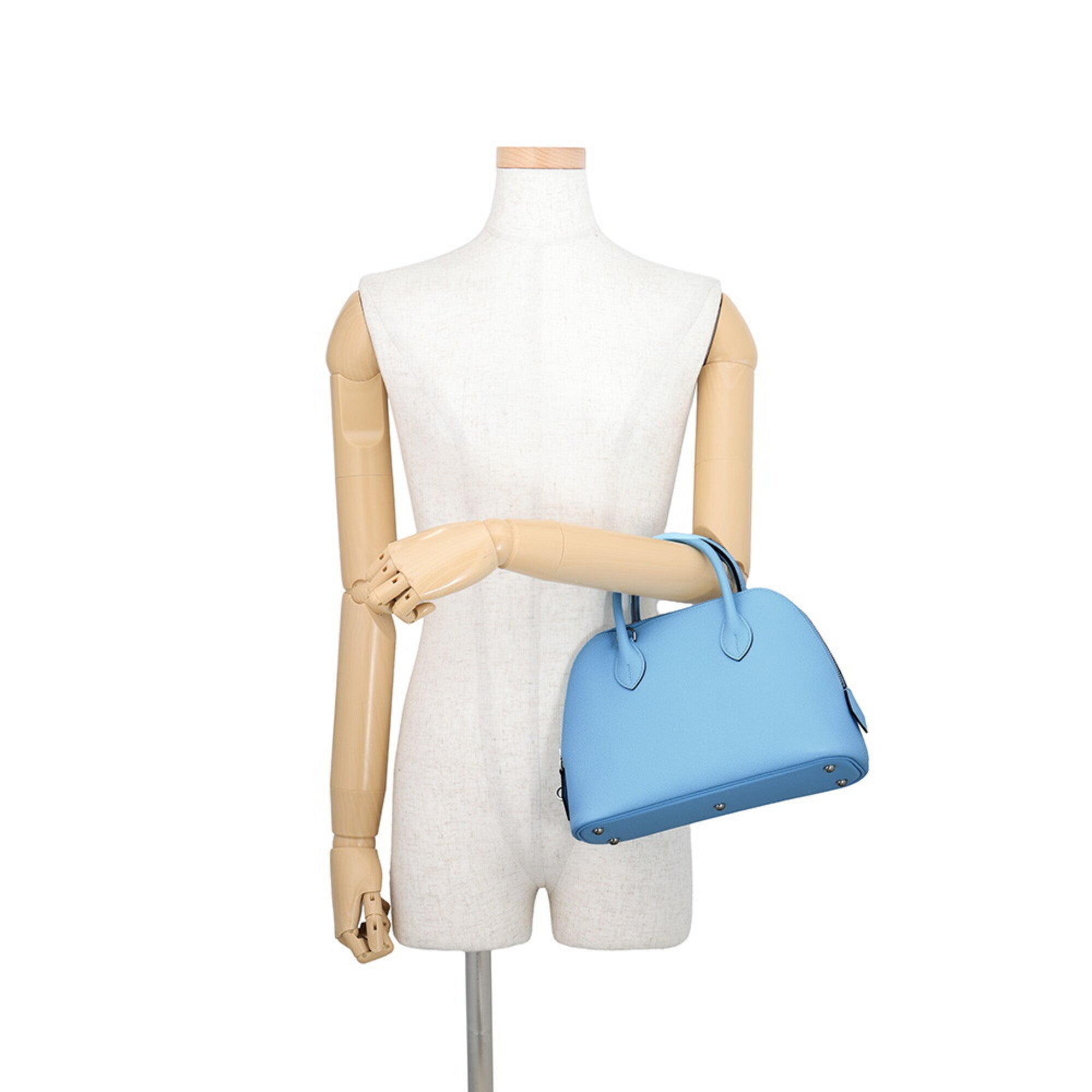 Hermes Celeste Epsom Leather Handbag (Pre-Owned)