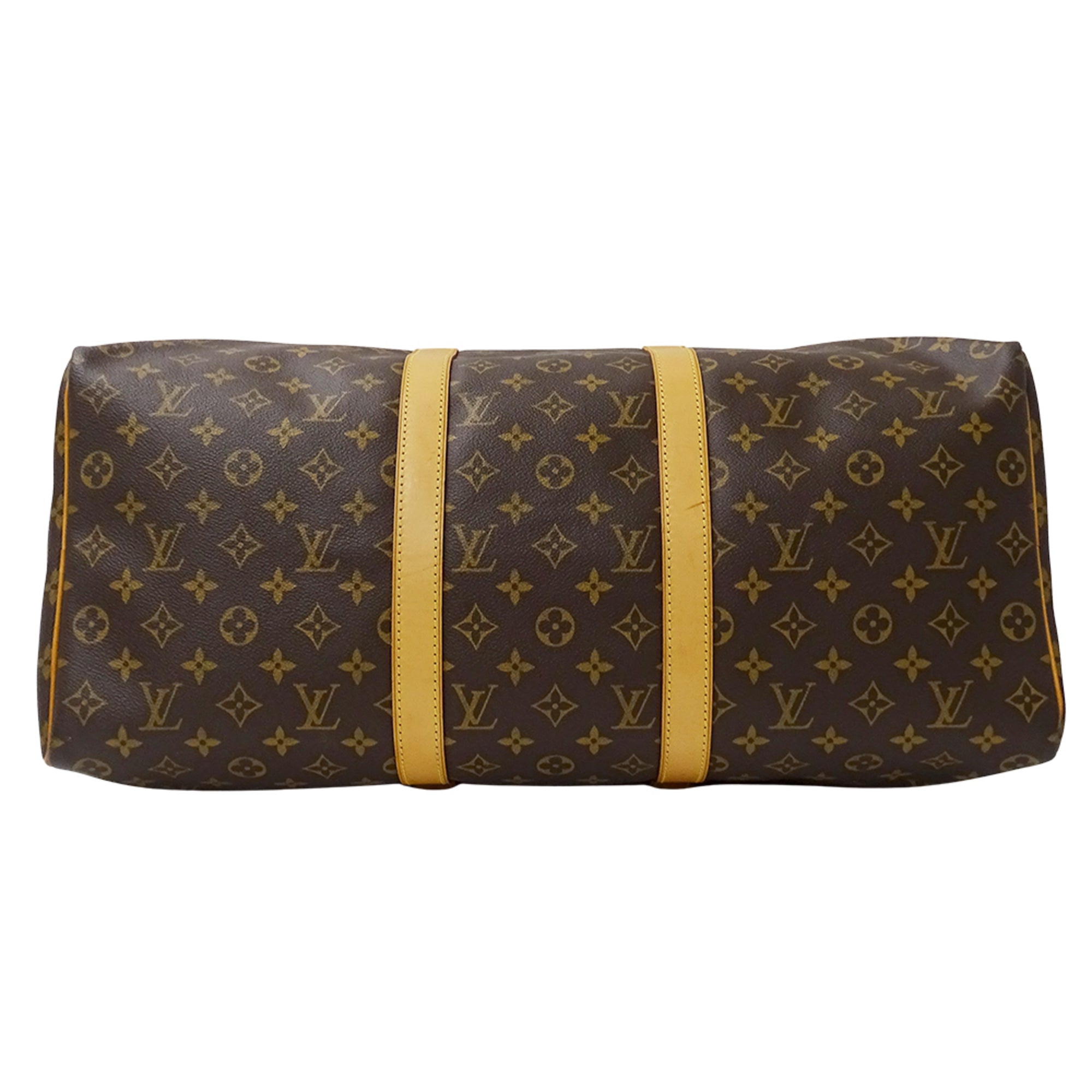 Louis Vuitton Brown Monogram Canvas Boston Bag Handbag (Pre-Owned)